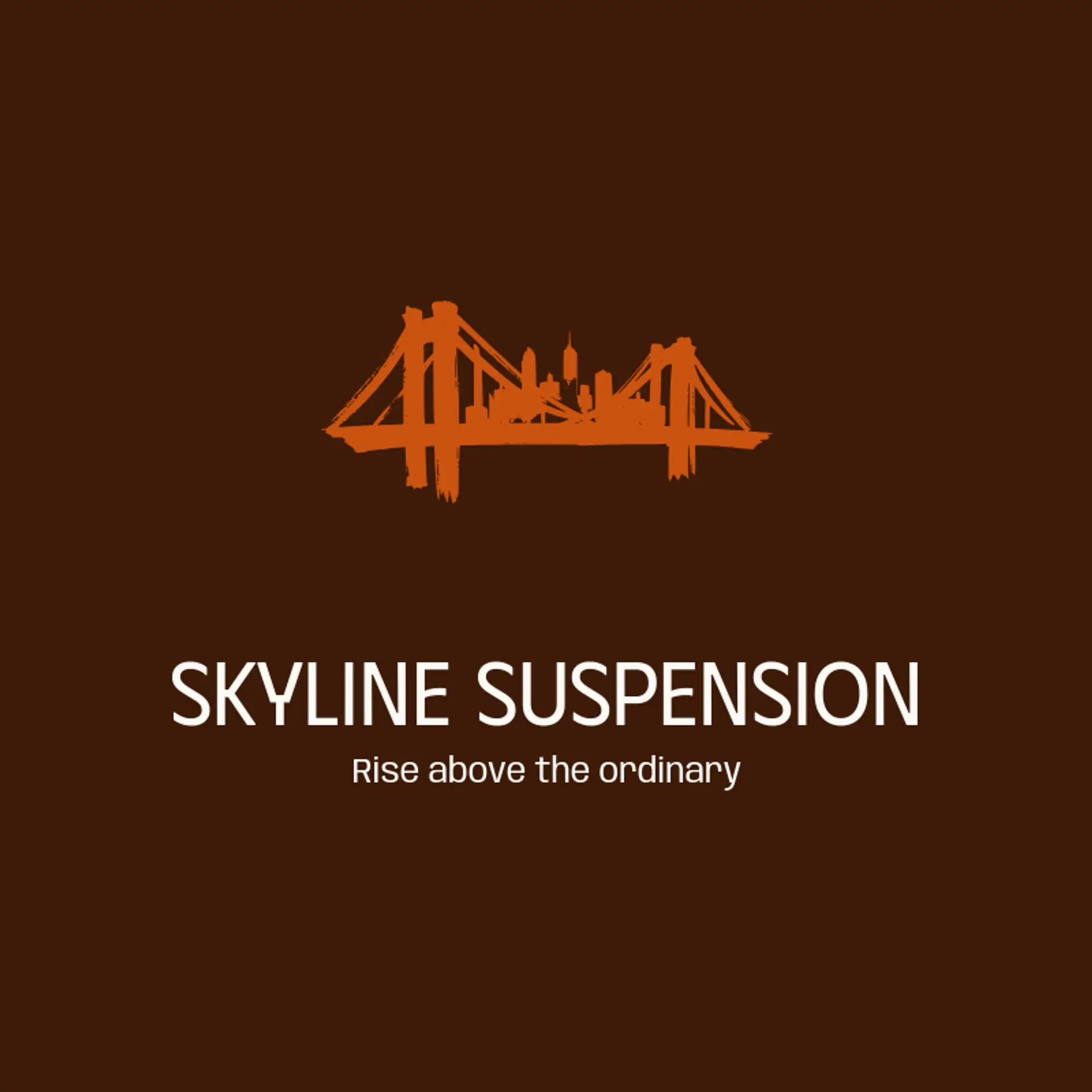 Skyline Suspension logo for bridge