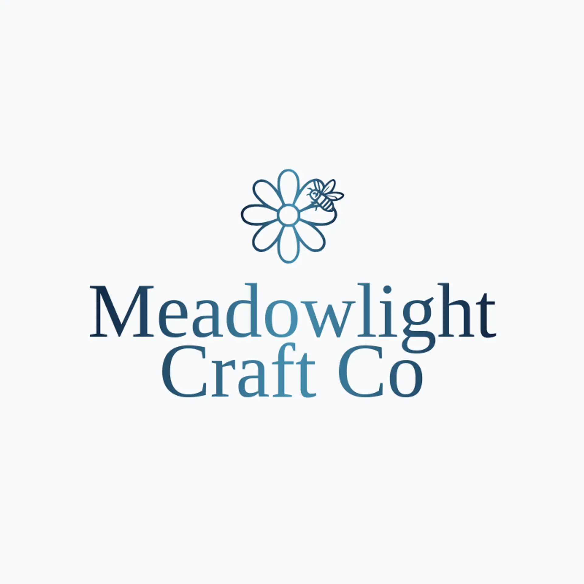 Meadowlight Craft Co logo for stained glass