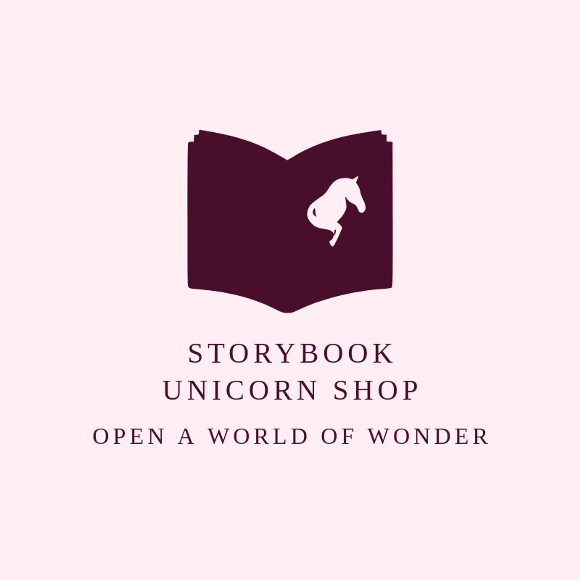 Storybook Unicorn Shop logo for unicorn