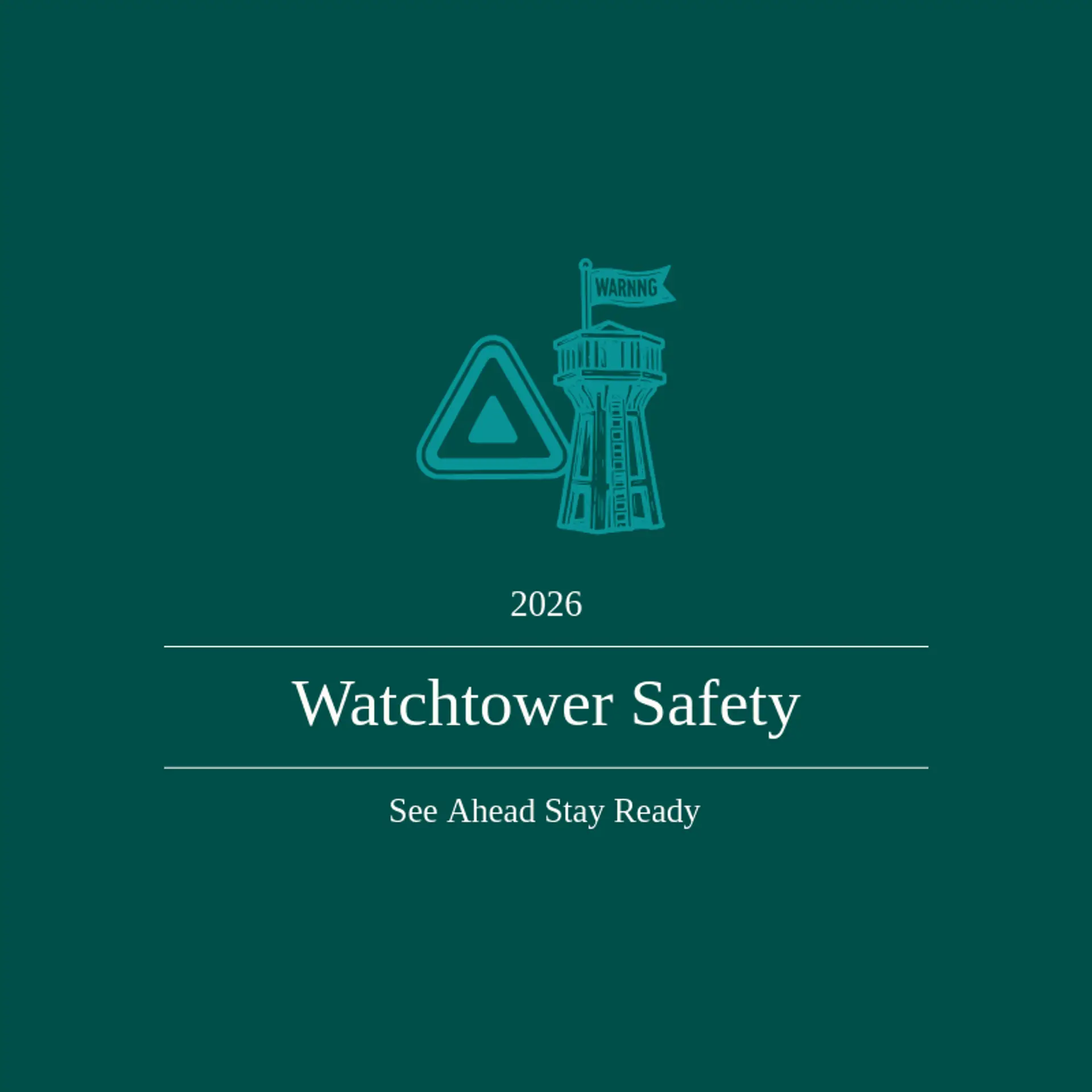 Watchtower Safety logo for safety