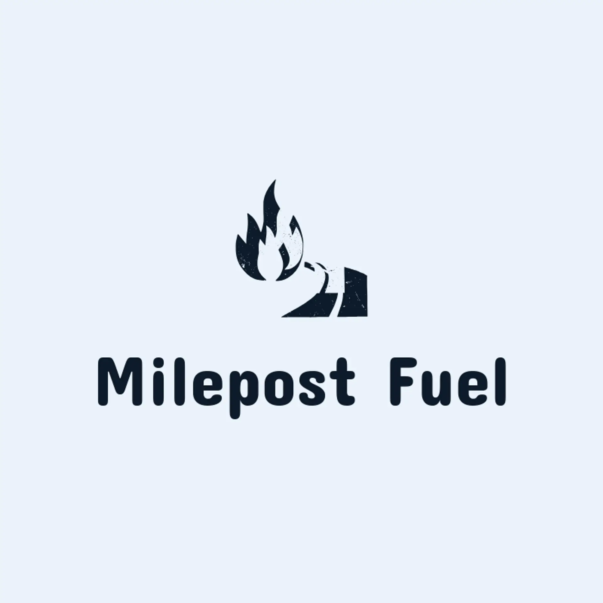 Milepost Fuel logo for petrol