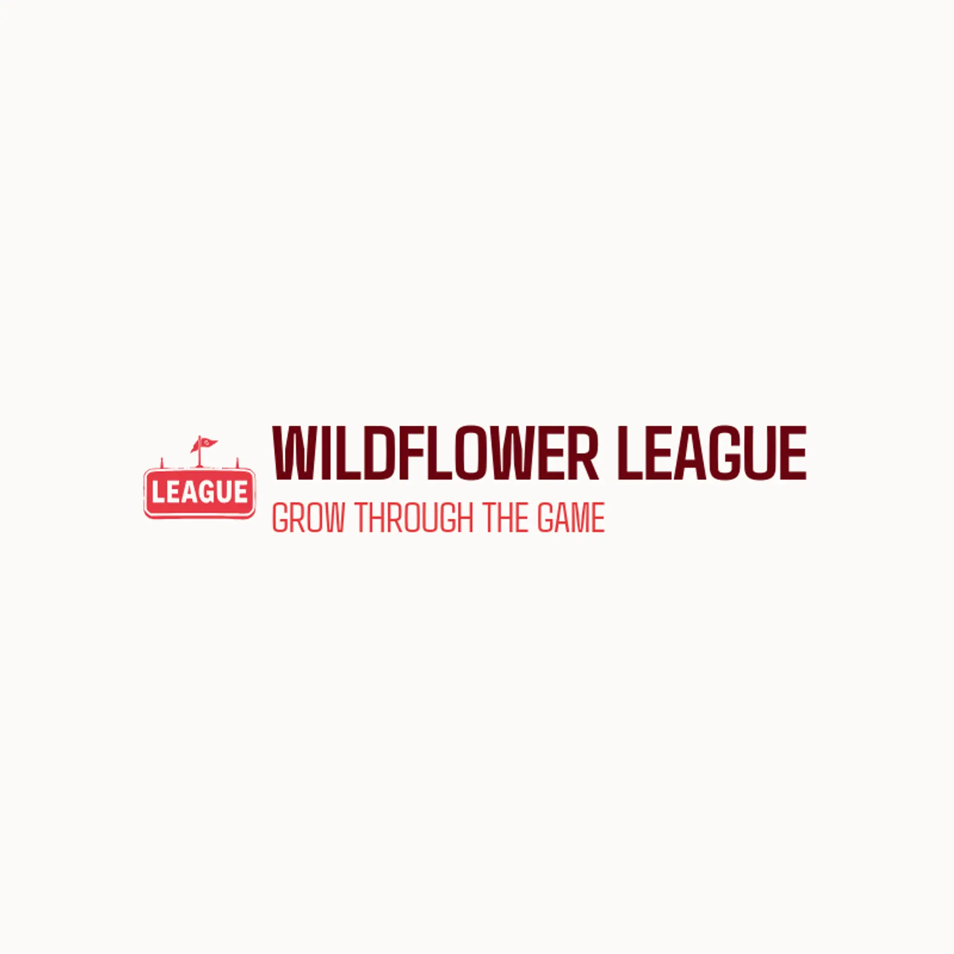 Wildflower League logo for league