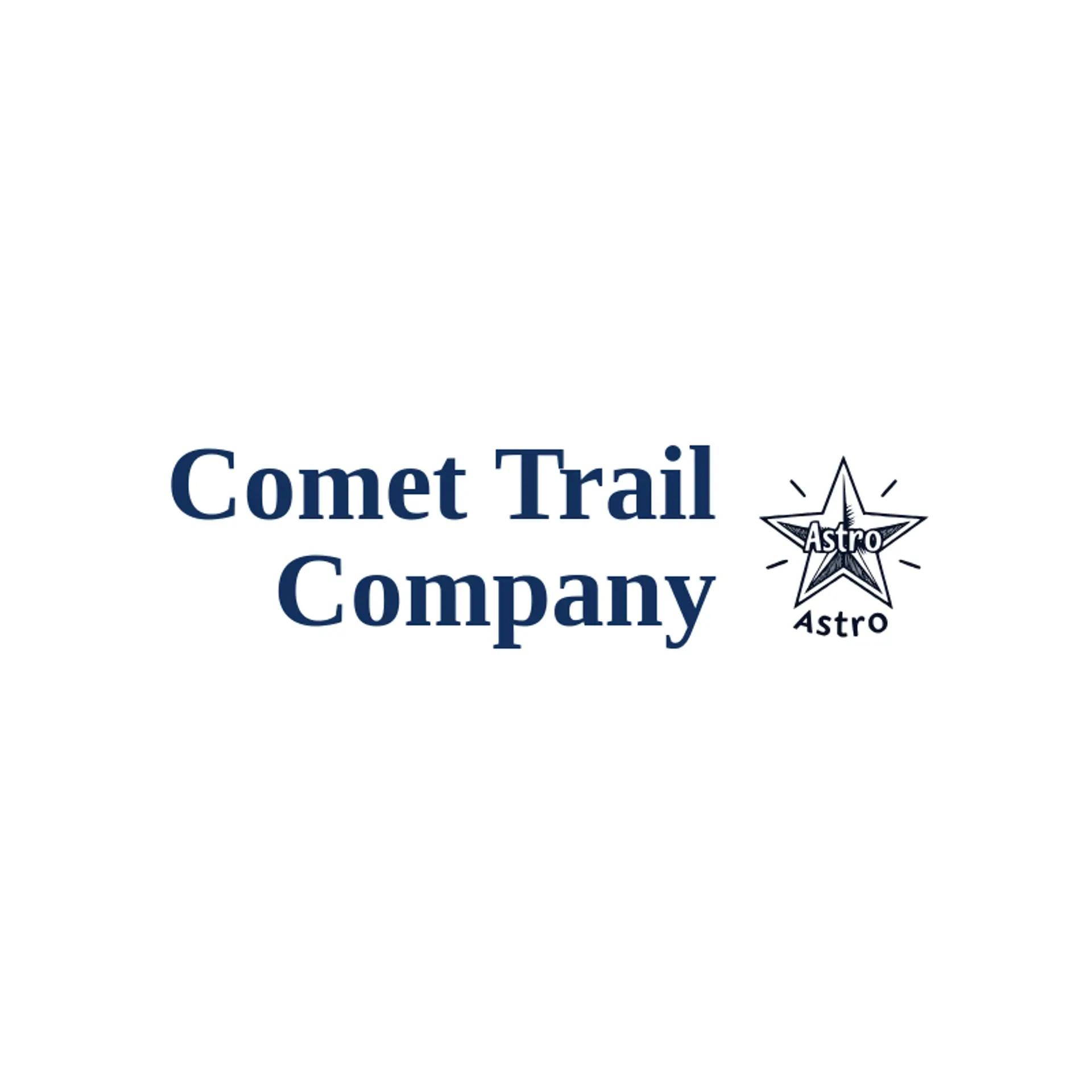Comet Trail Company logo for astro