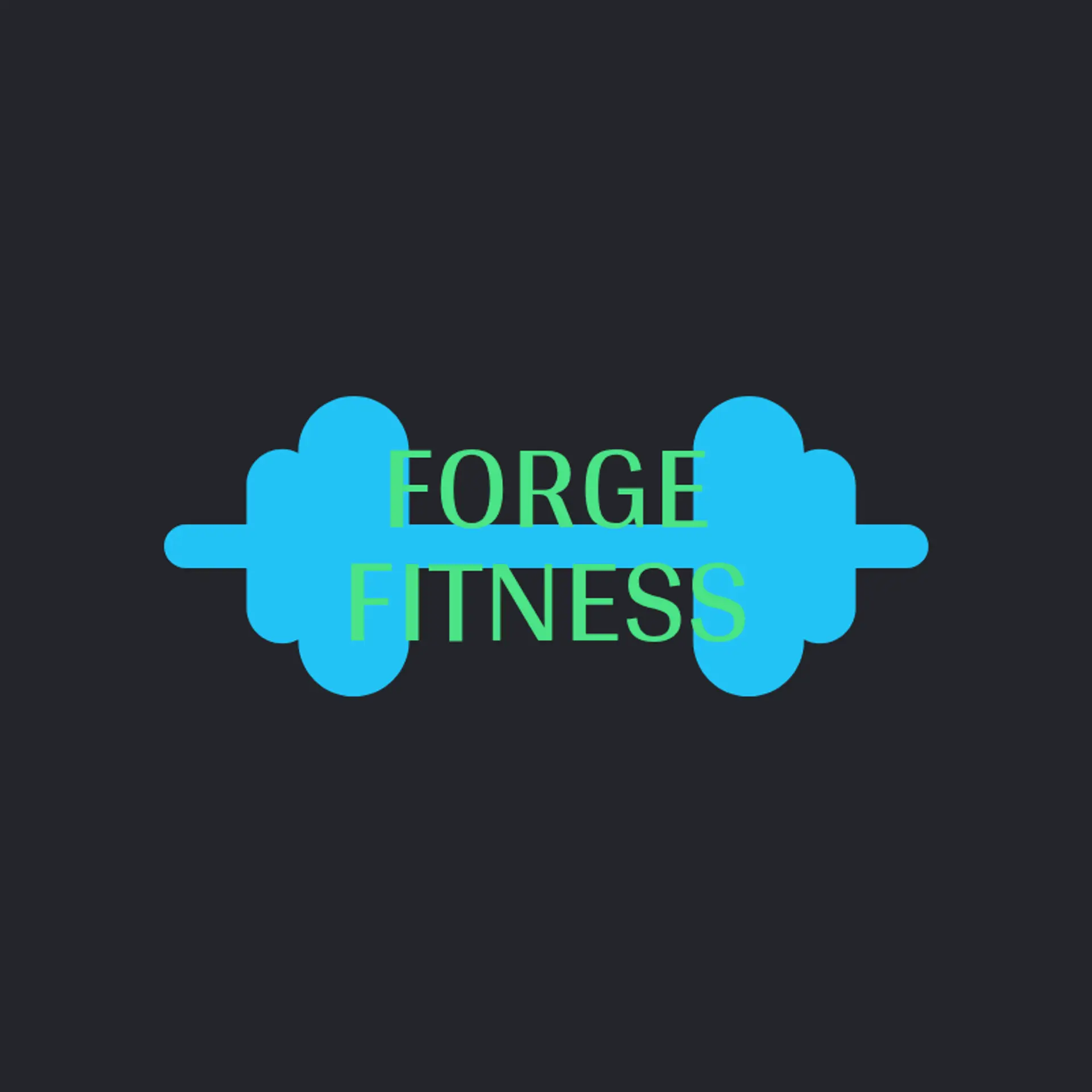 PowerPulse Fitness logo for fitness gym