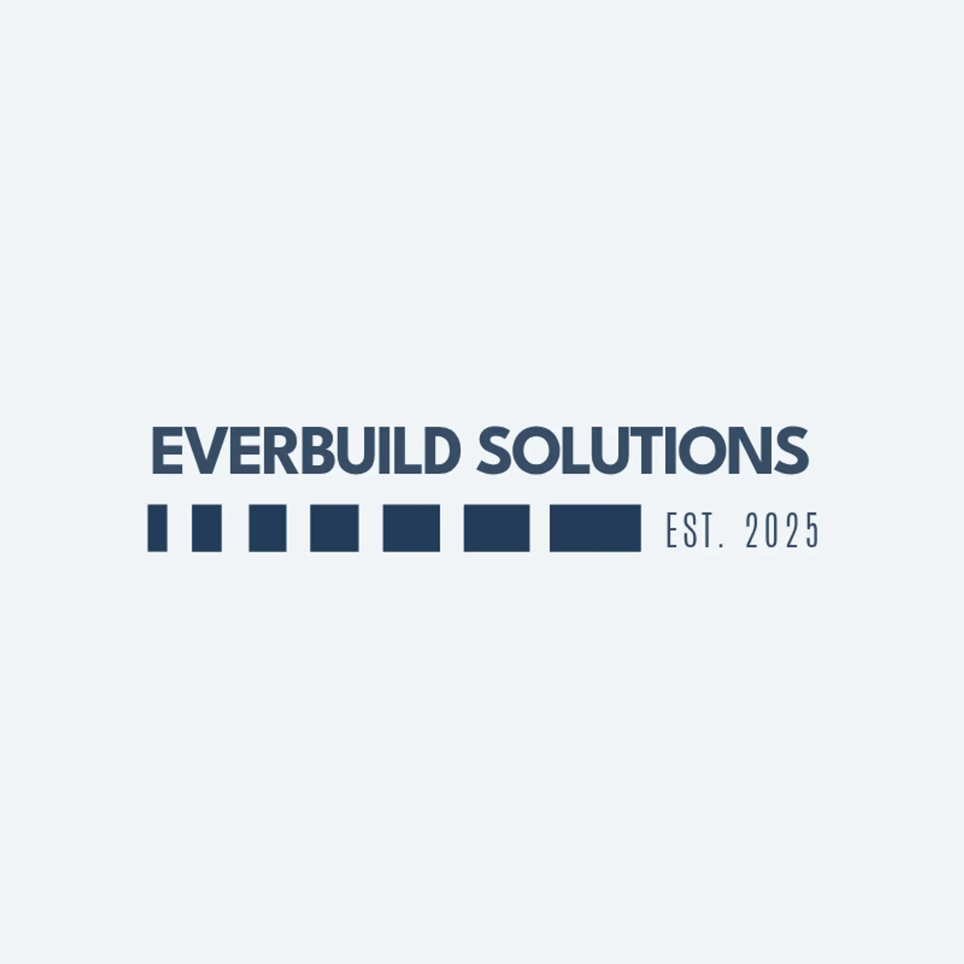 EverBuild Solutions logo for construction business