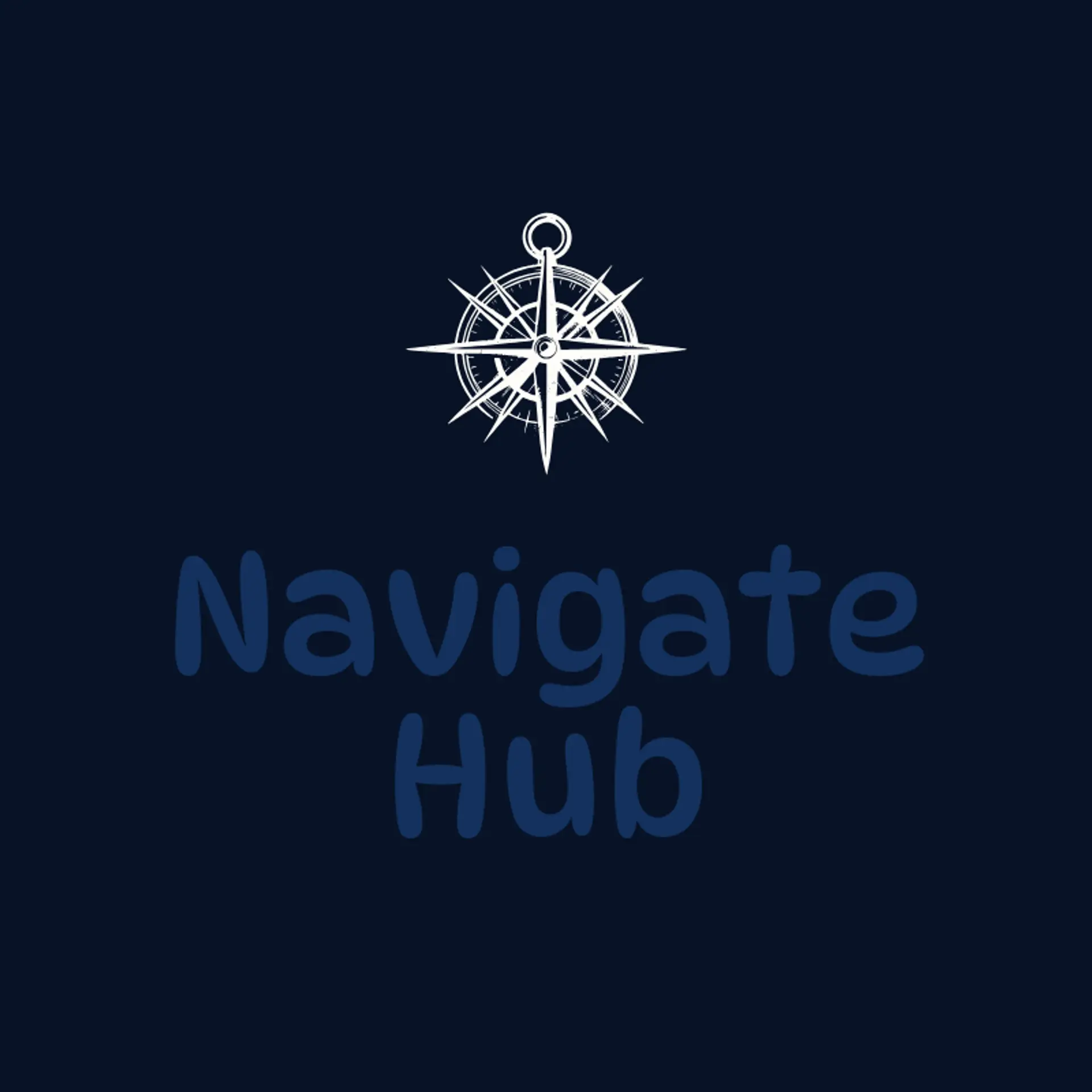 Navigate Hub logo for compass