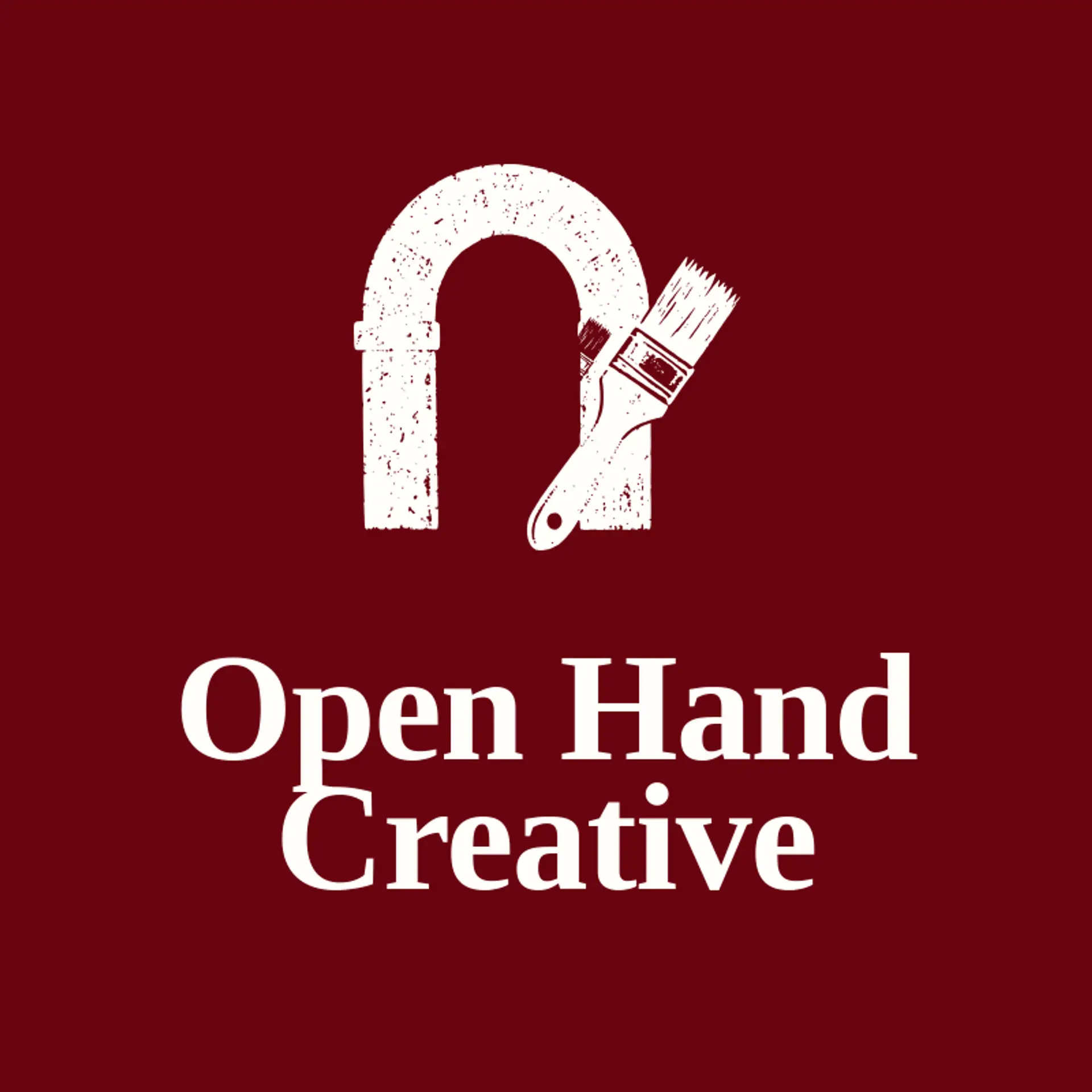 Open Hand Creative logo for designer