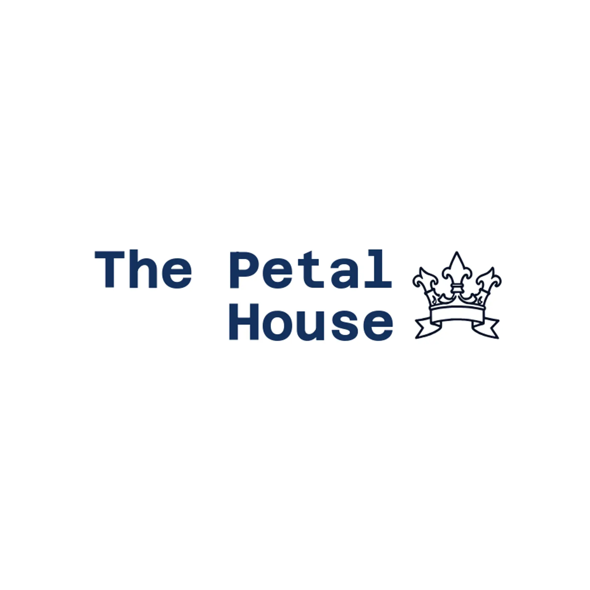 The Petal House logo for fleur de lis
