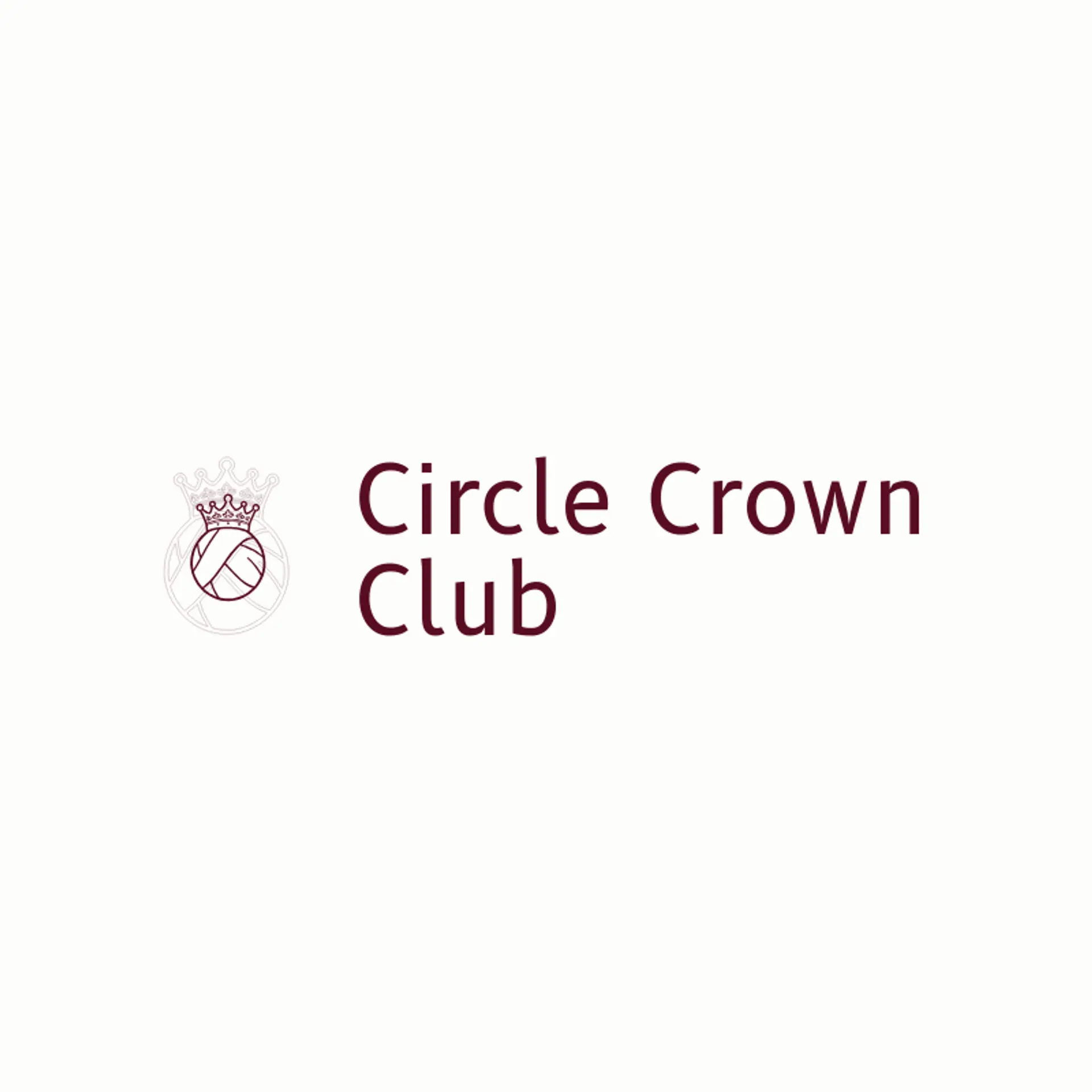 Circle Crown Club logo for netball