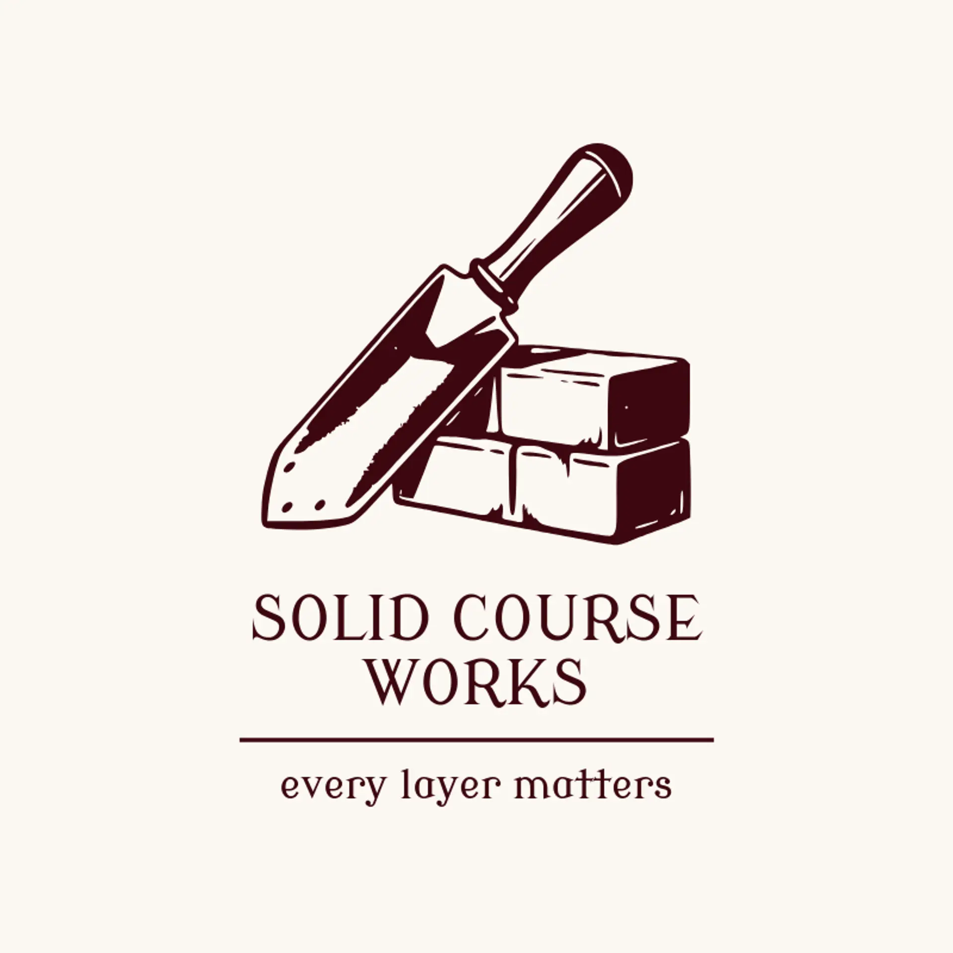 Solid Course Works logo for mason