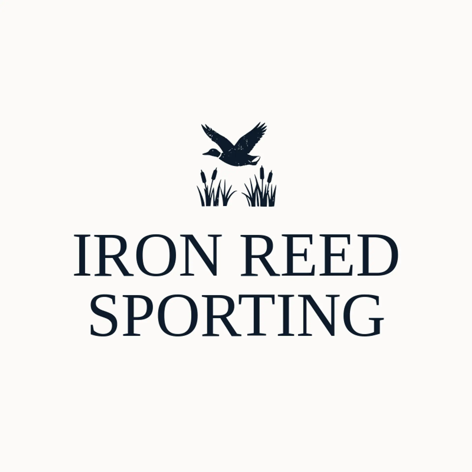 Iron Reed Sporting logo for duck hunting