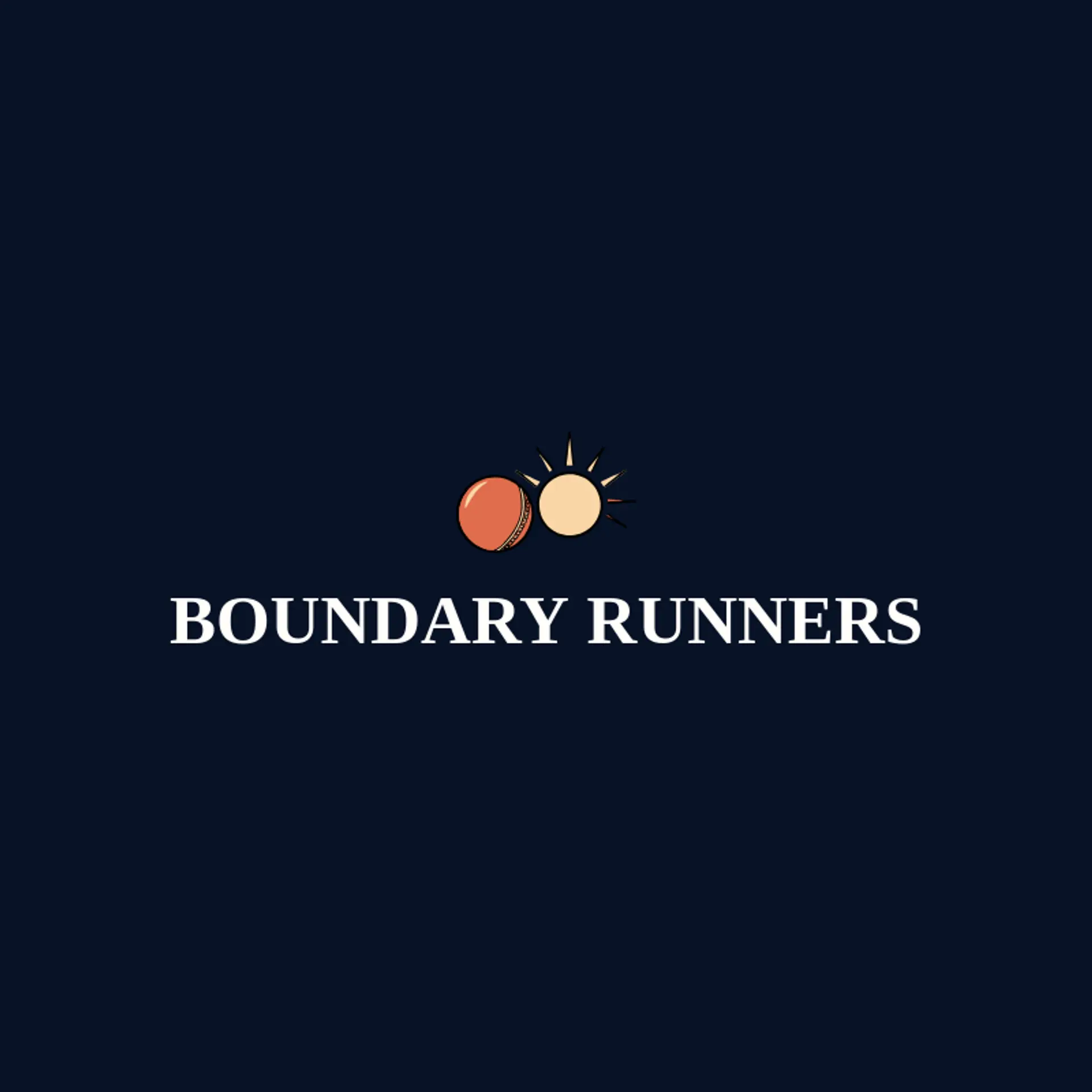 Boundary Runners logo for cricket team