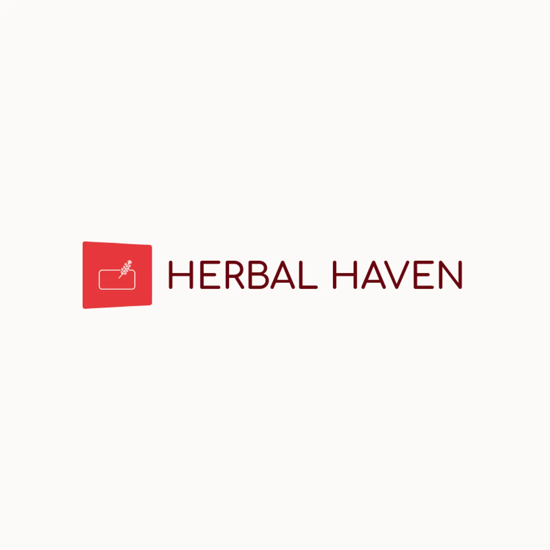 Herbal Haven logo for soap