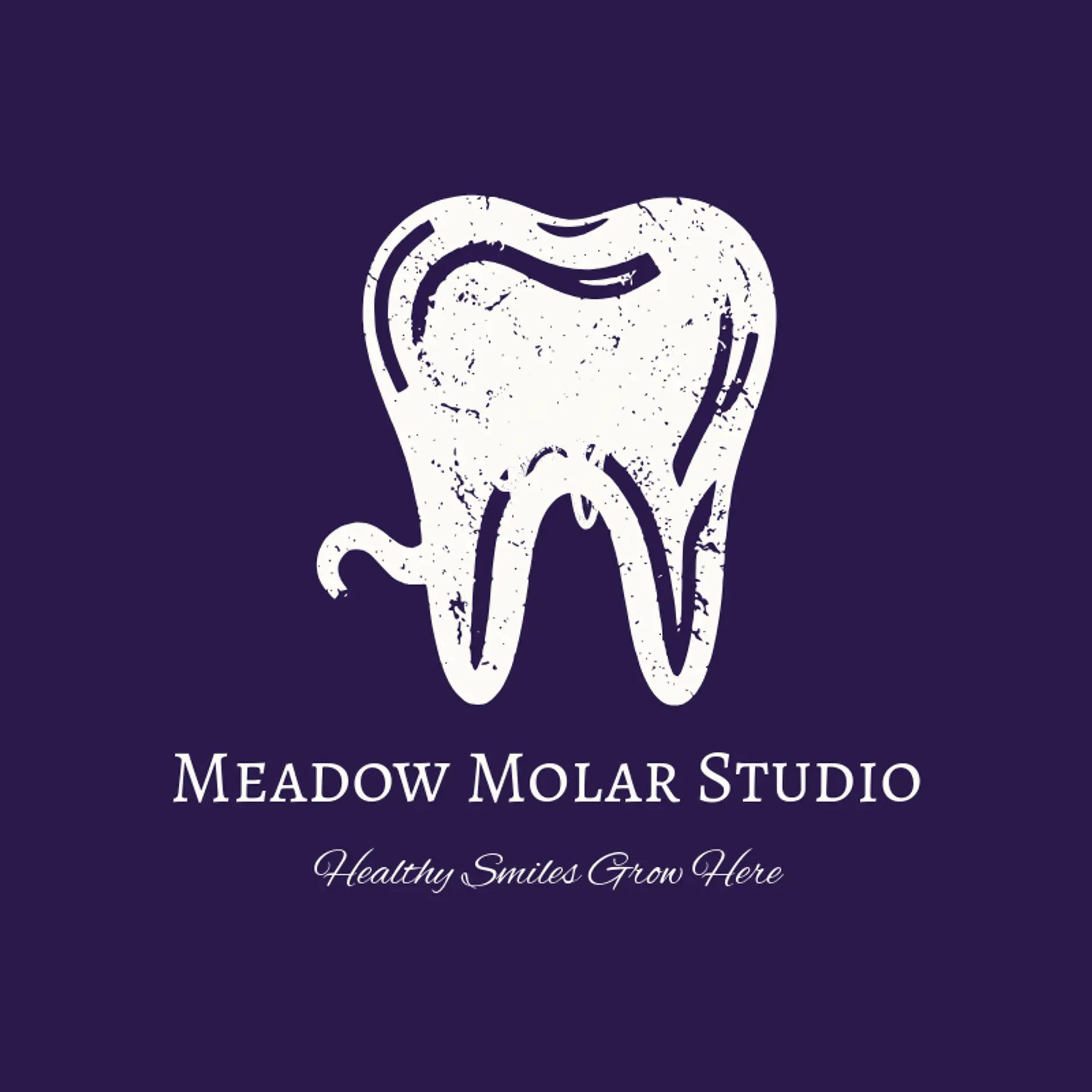 Meadow Molar Studio logo for dental