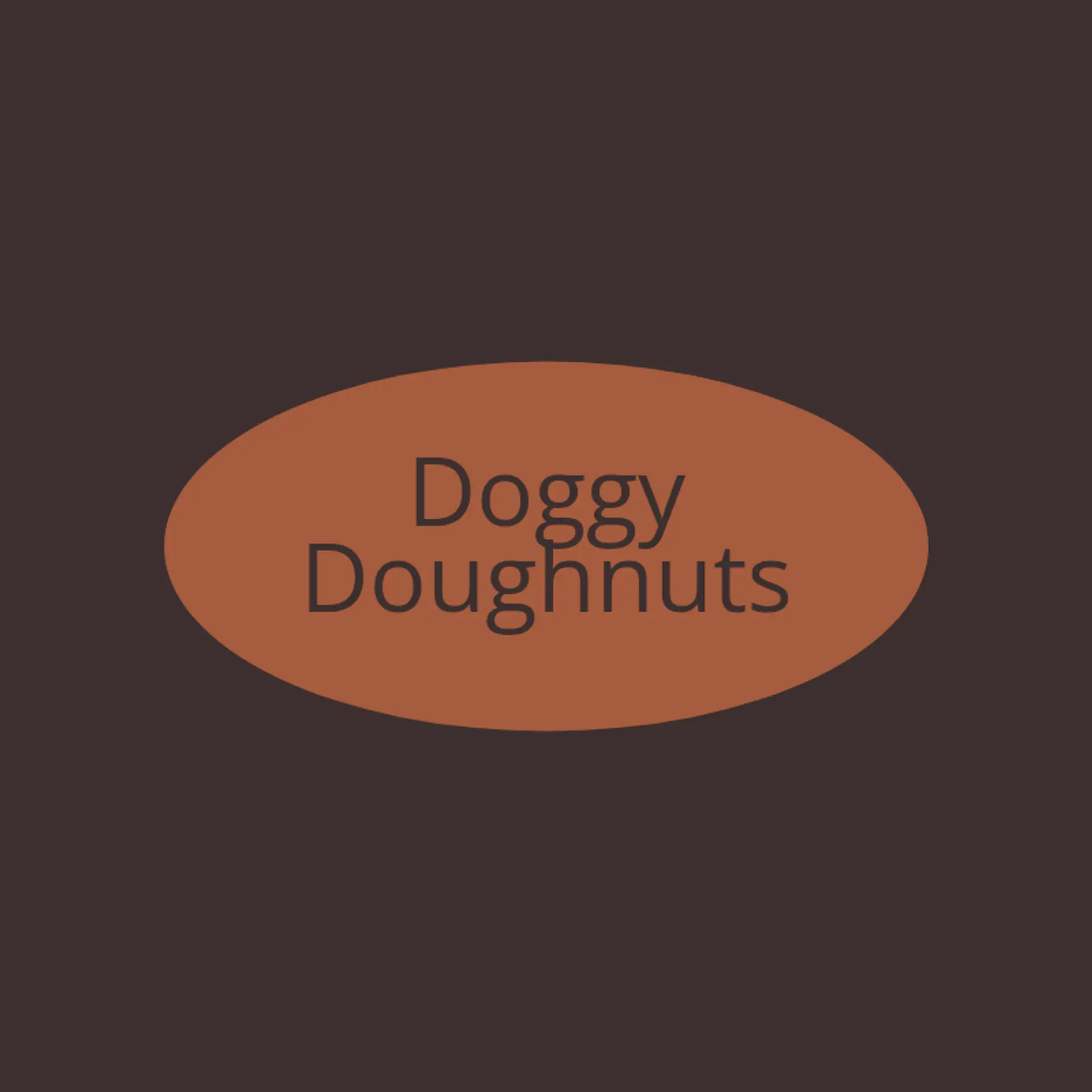 Doggy Doughnuts logo for dog bakery