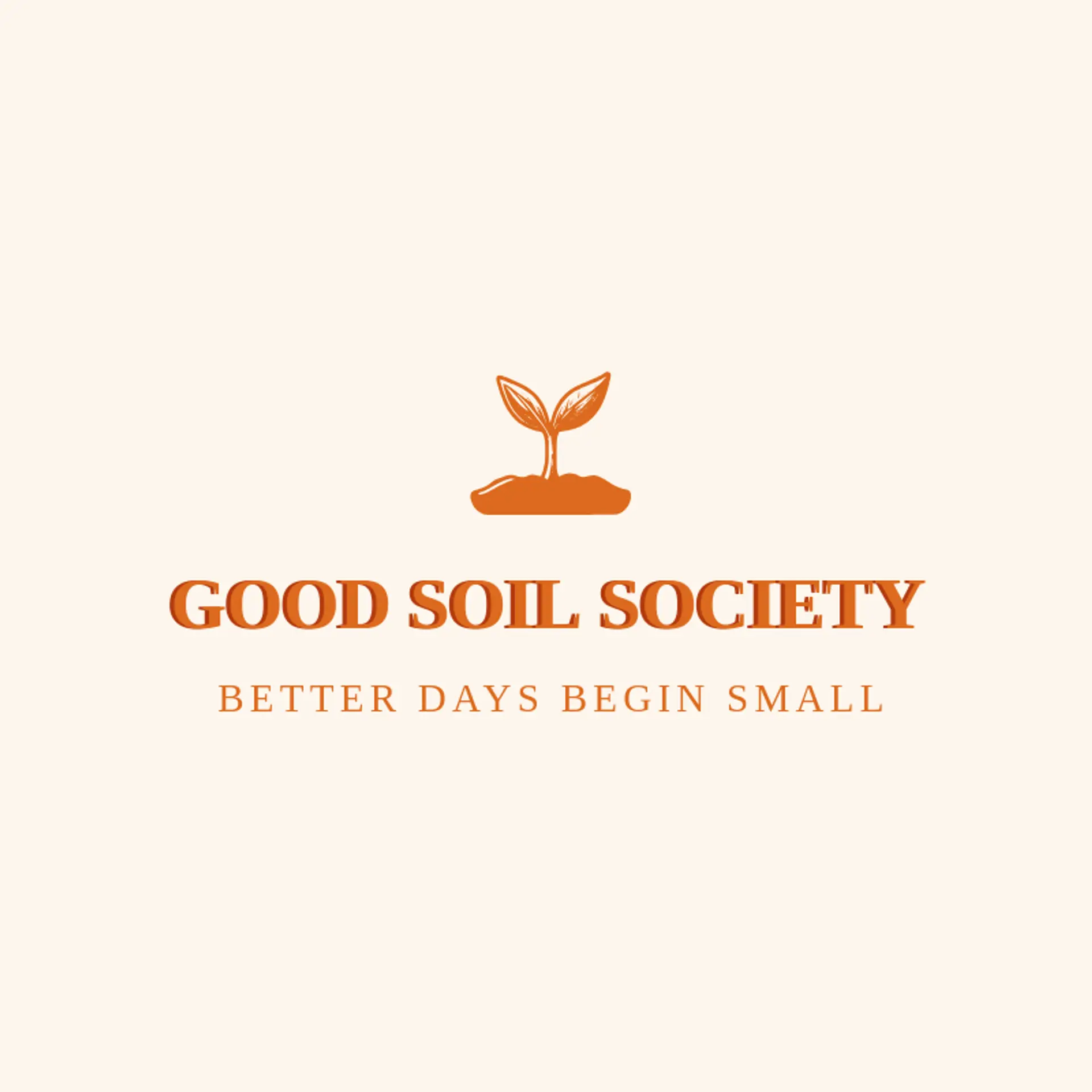 Good Soil Society logo for seed