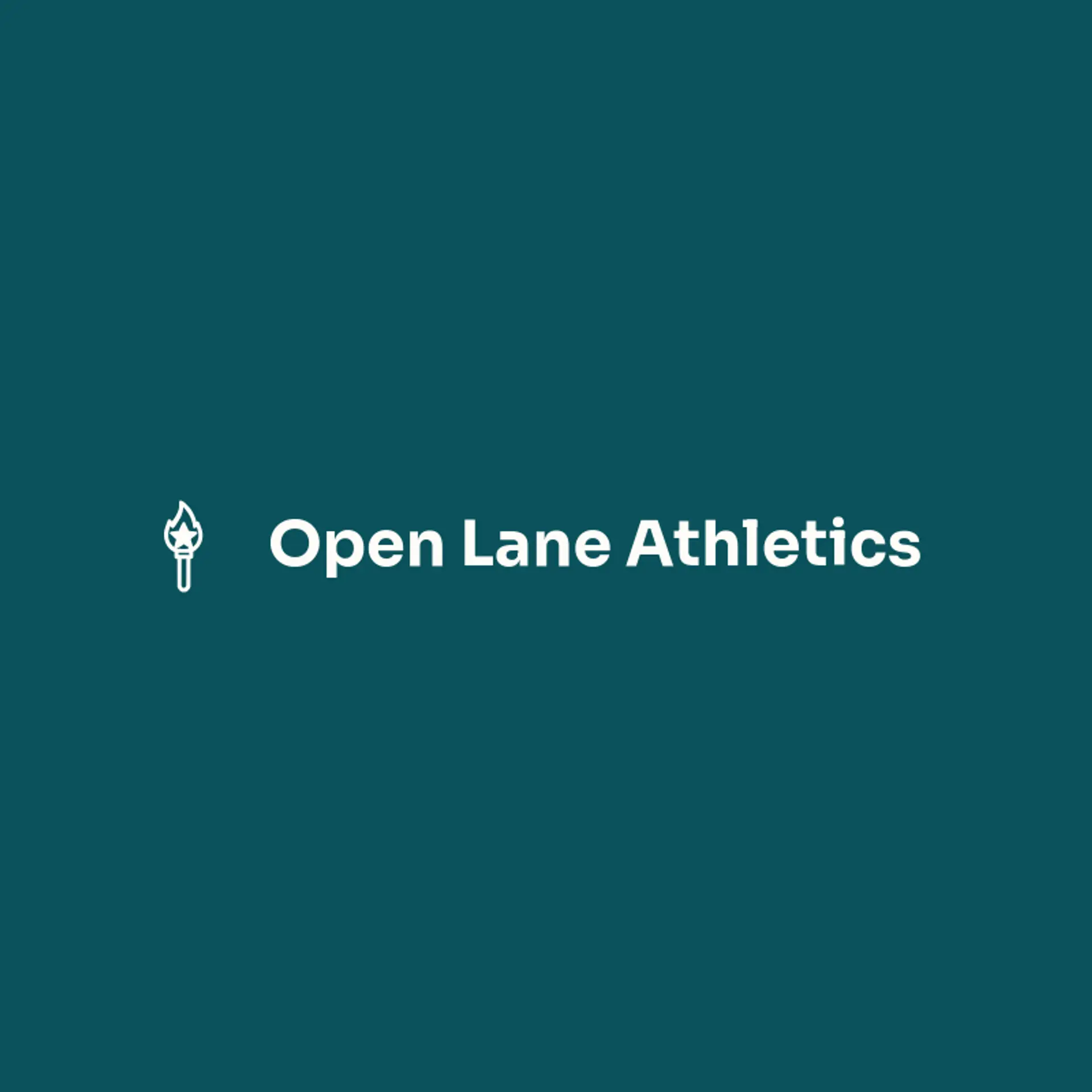 Open Lane Athletics logo for track
