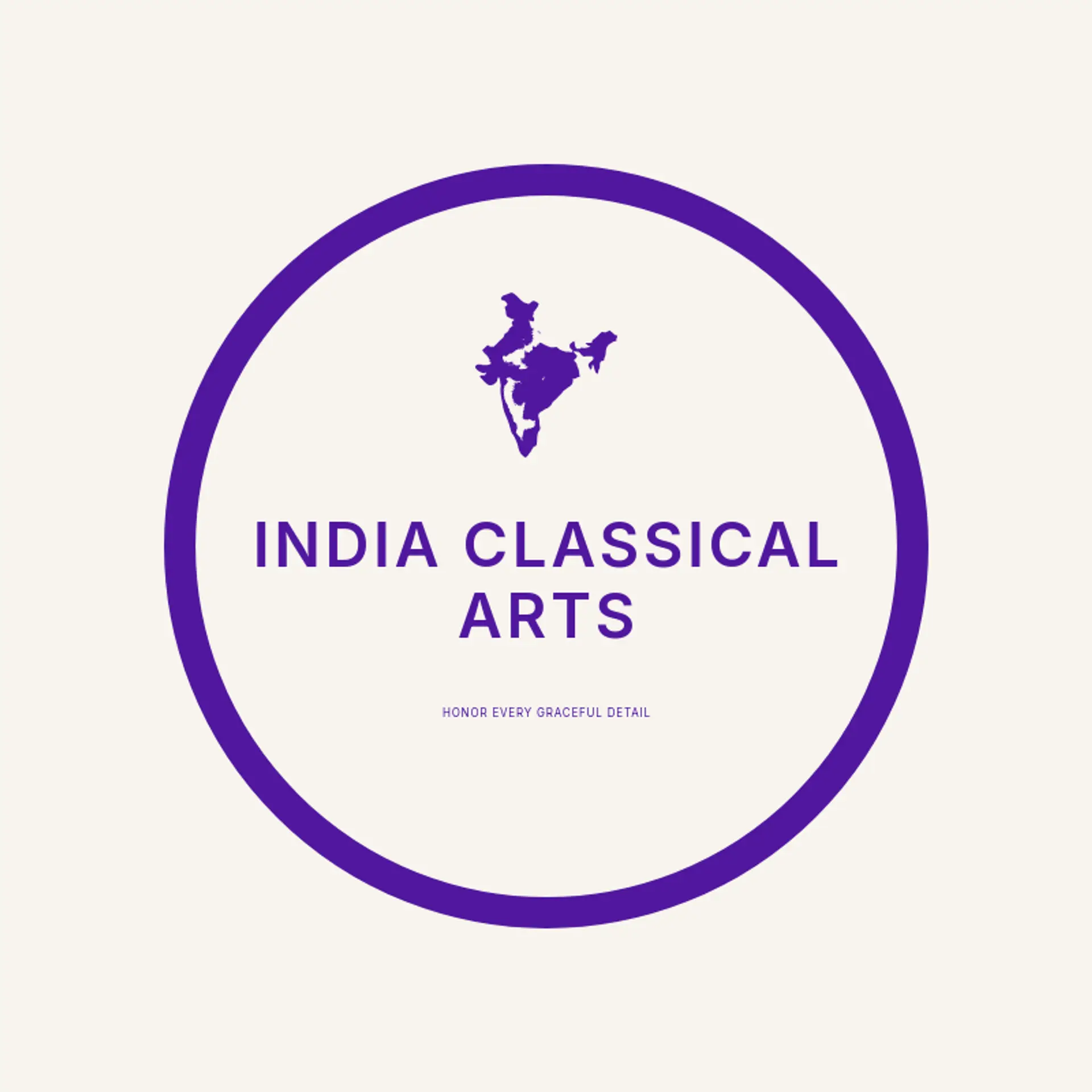 India Classical Arts logo for india