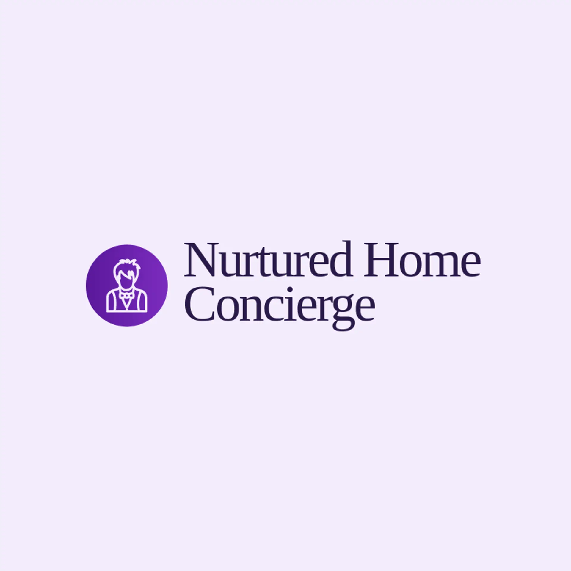 Nurtured Home Concierge logo for butler