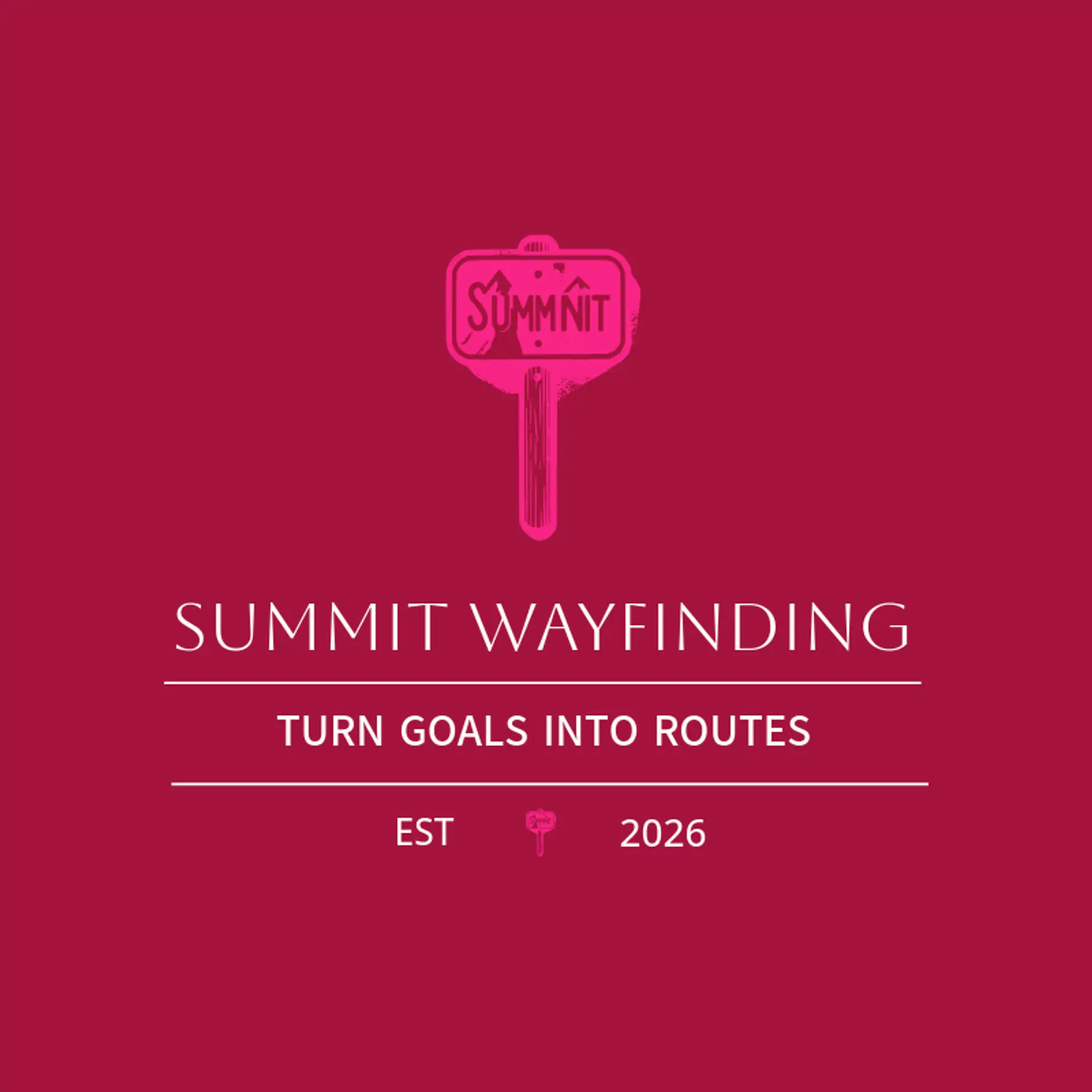 Summit Wayfinding logo for summit