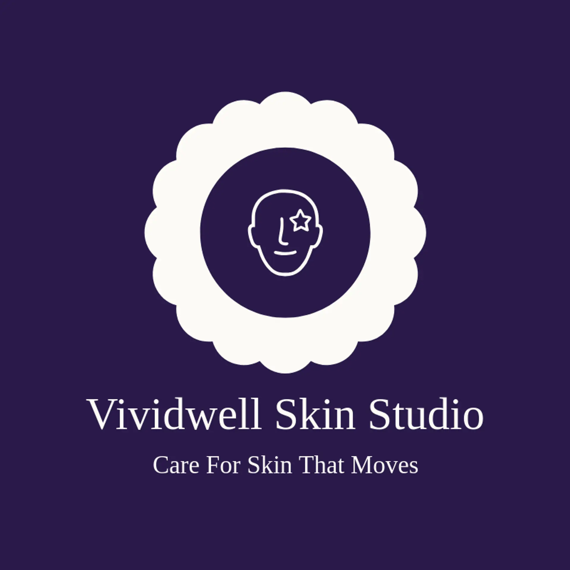 Vividwell Skin Studio logo for dermatology