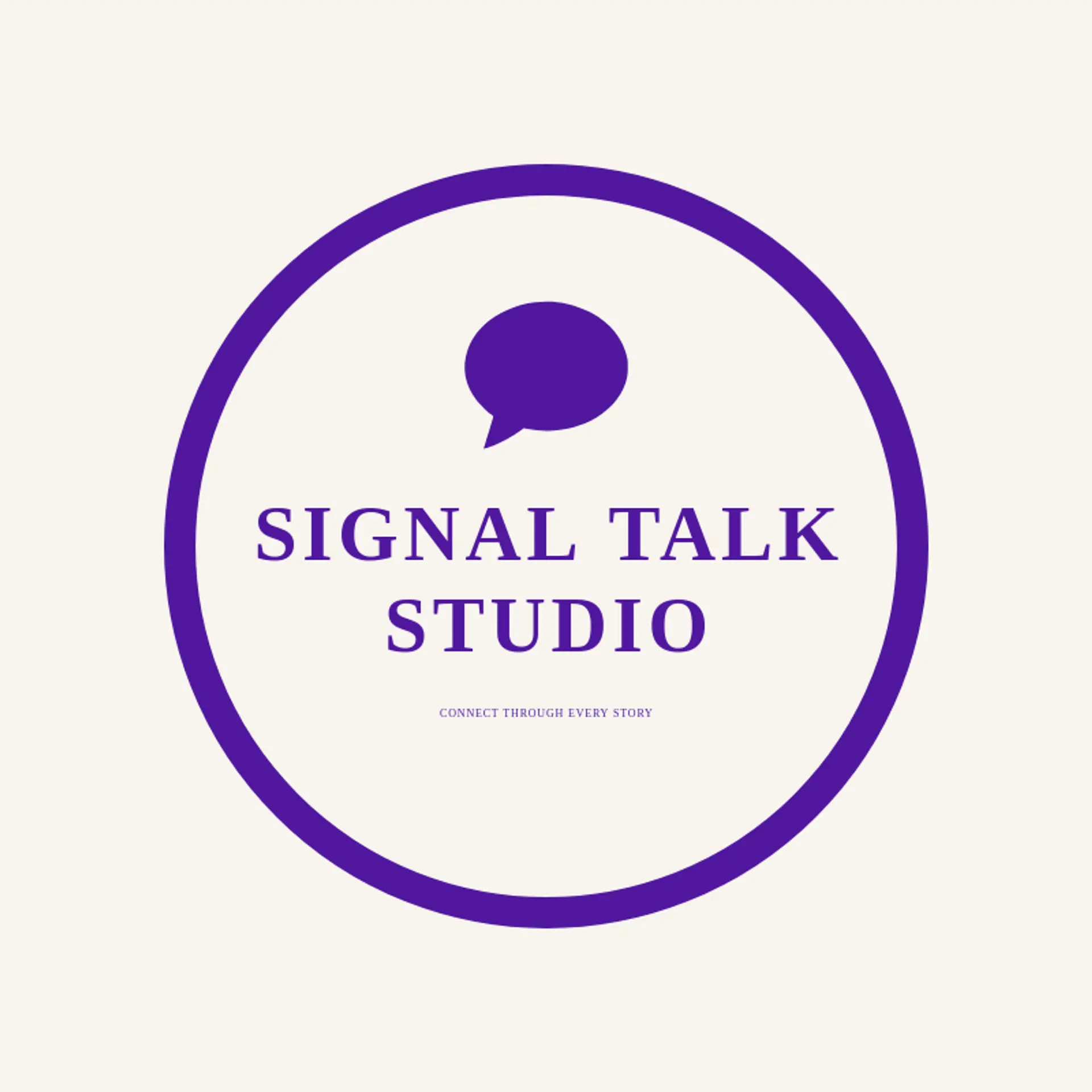Signal Talk Studio logo for stream