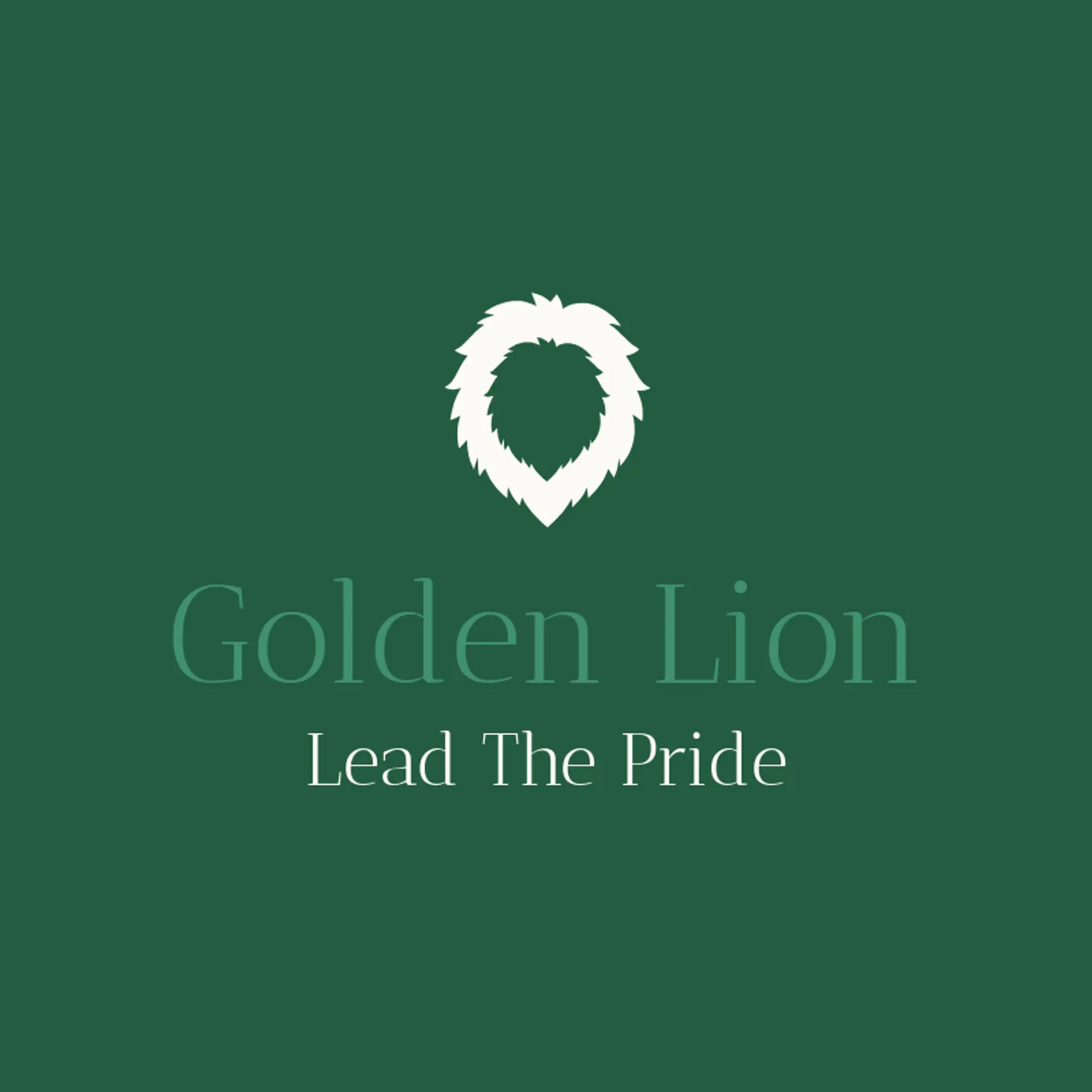 Golden Lion logo for prince