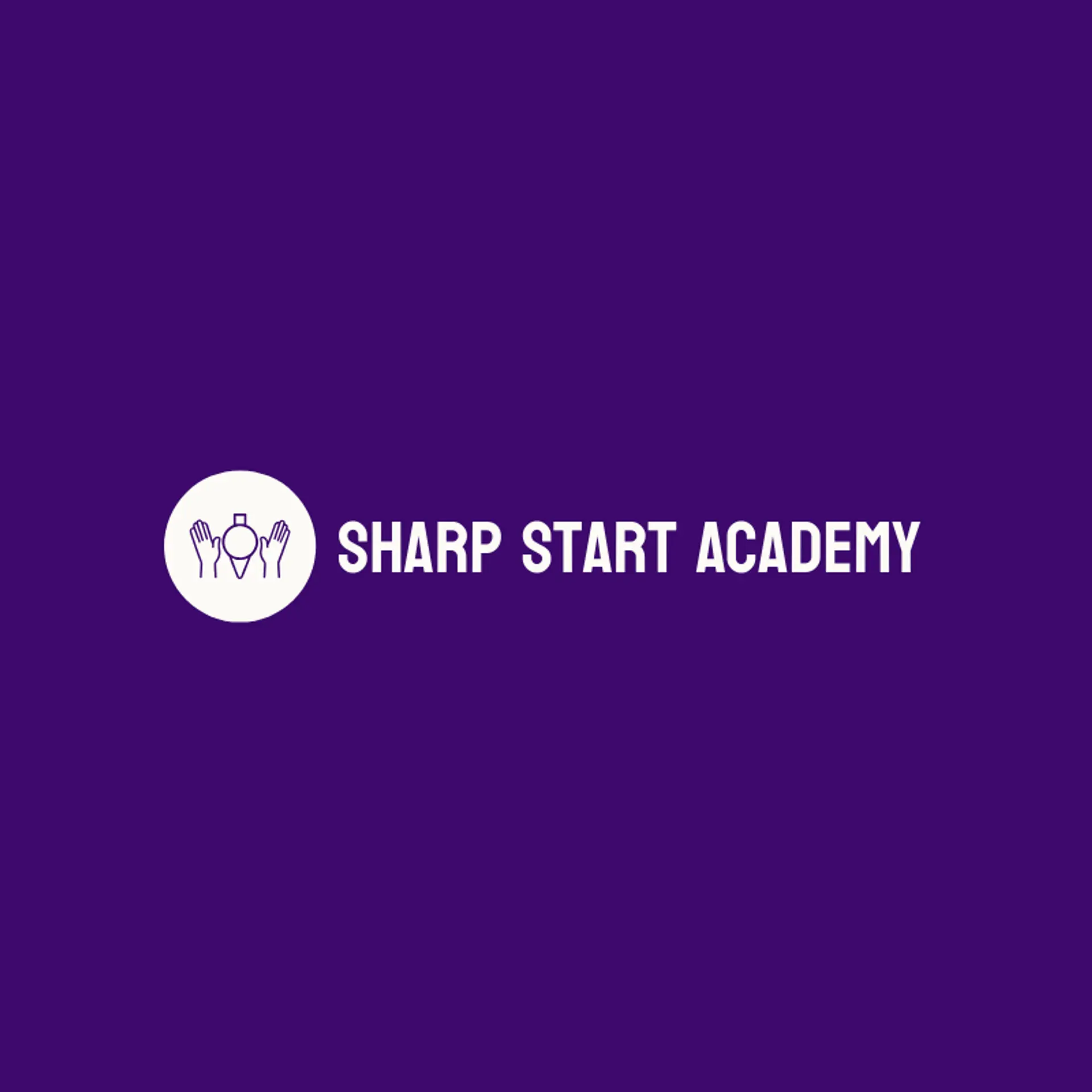 Sharp Start Academy logo for cheerleading