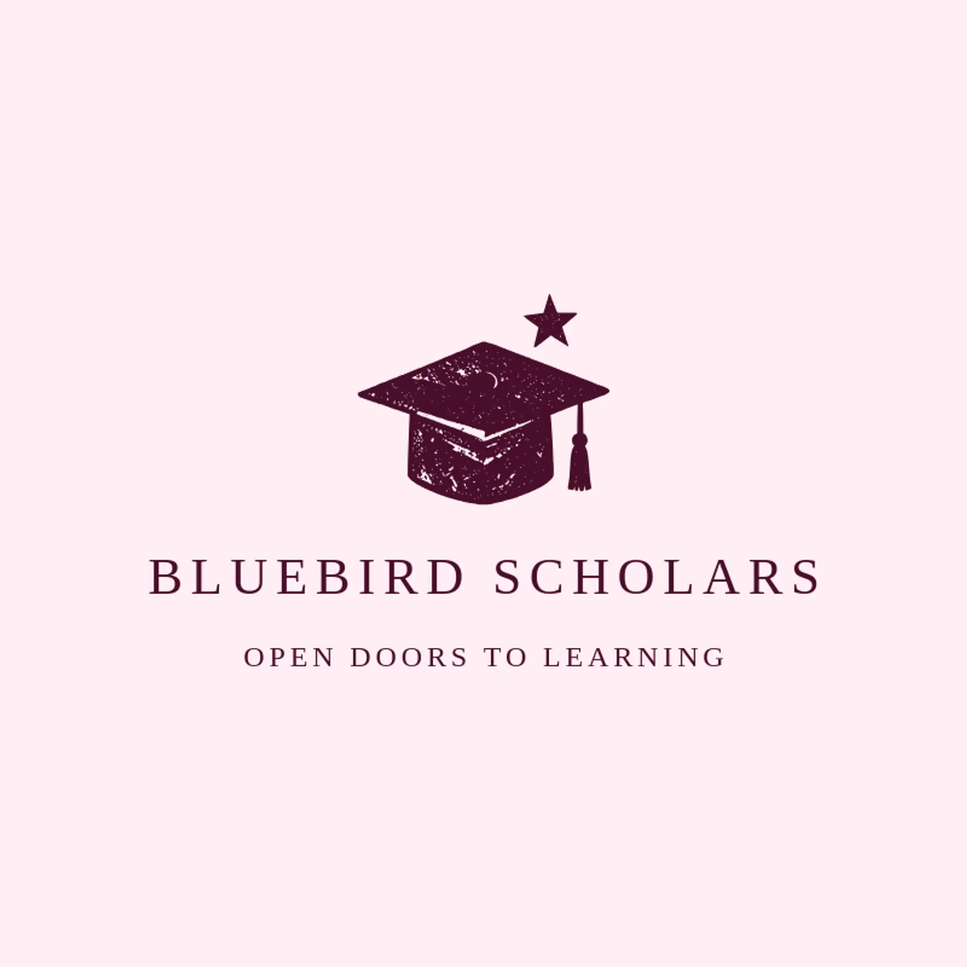 Bluebird Scholars logo for academy