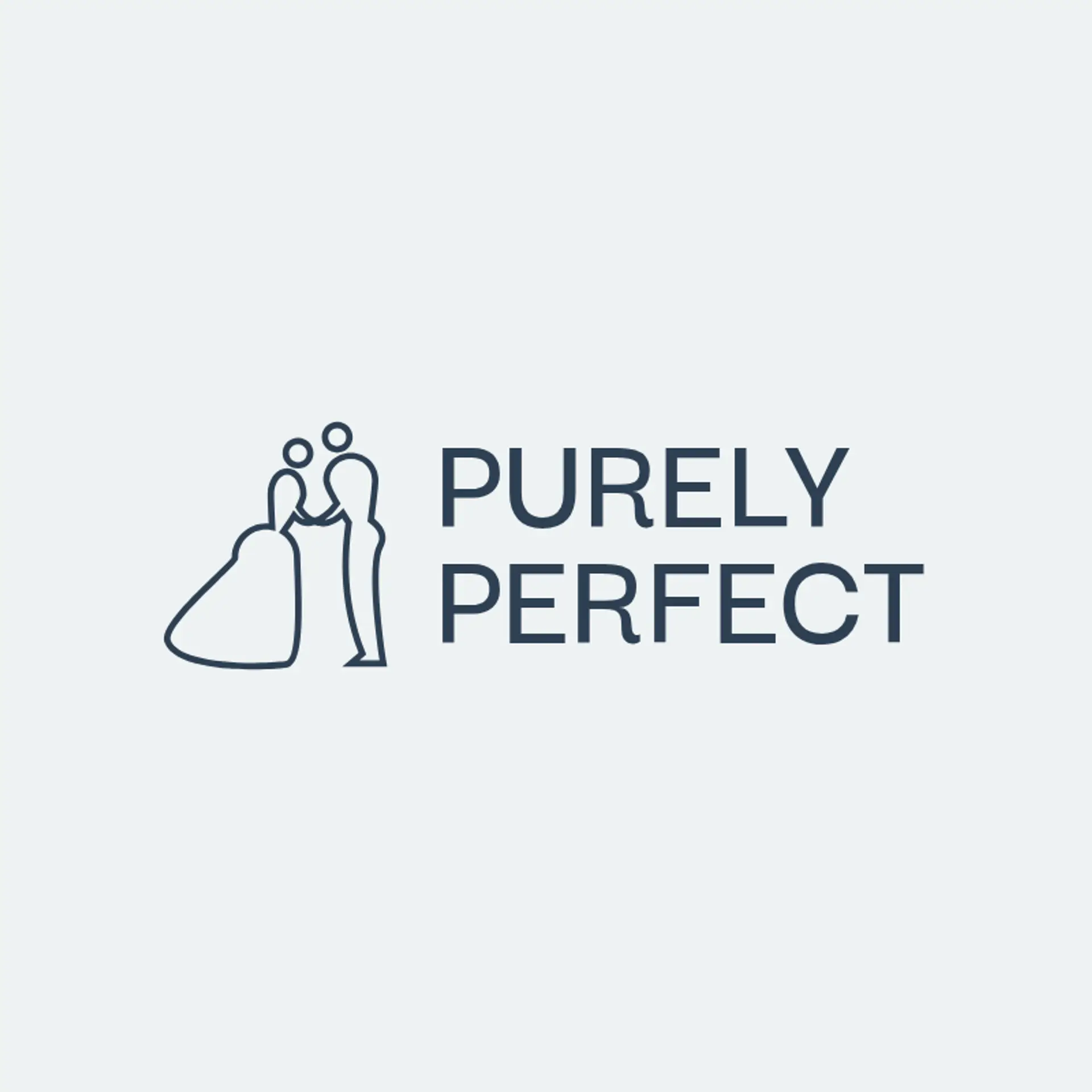 Purely Perfect logo for best wedding