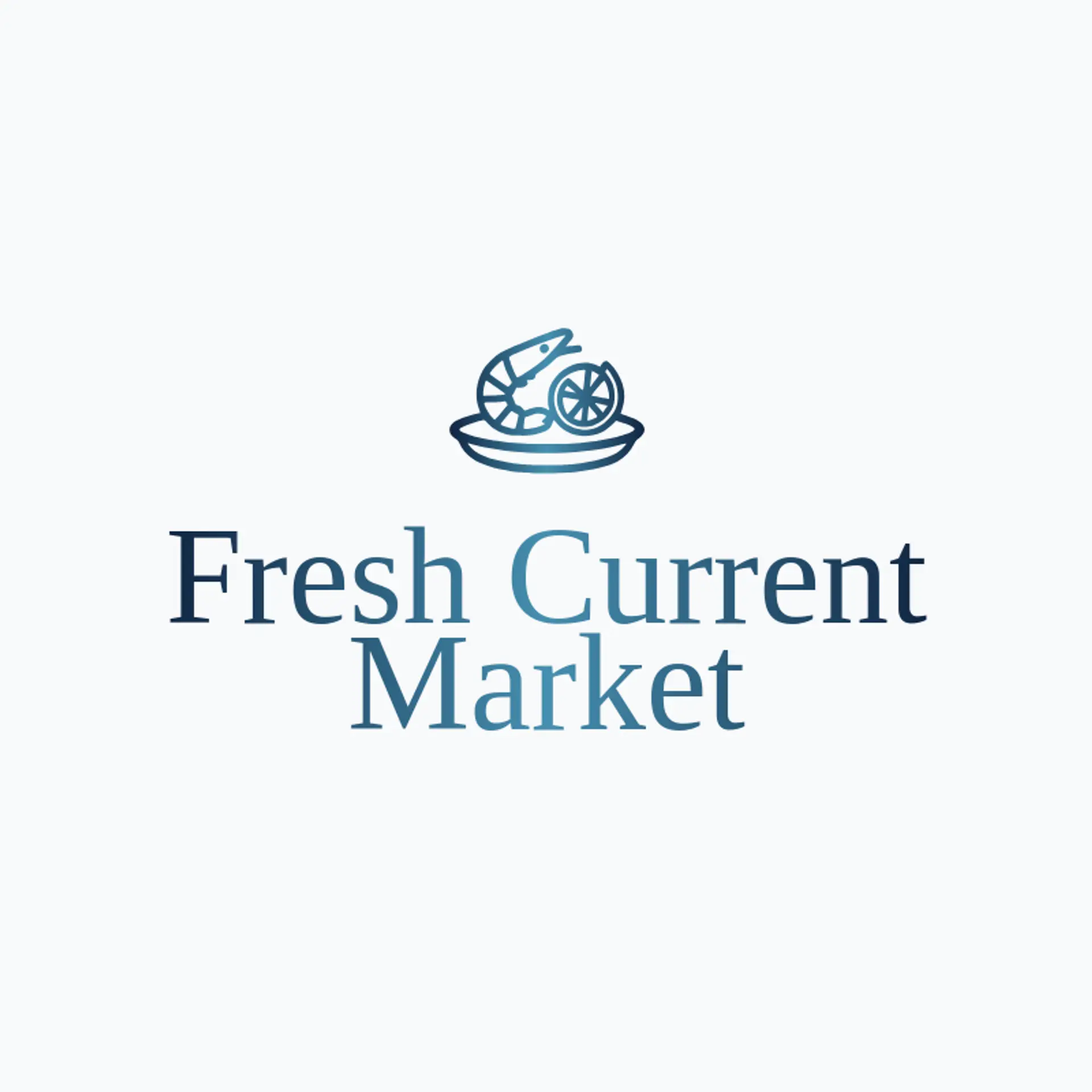Fresh Current Market logo for shrimp
