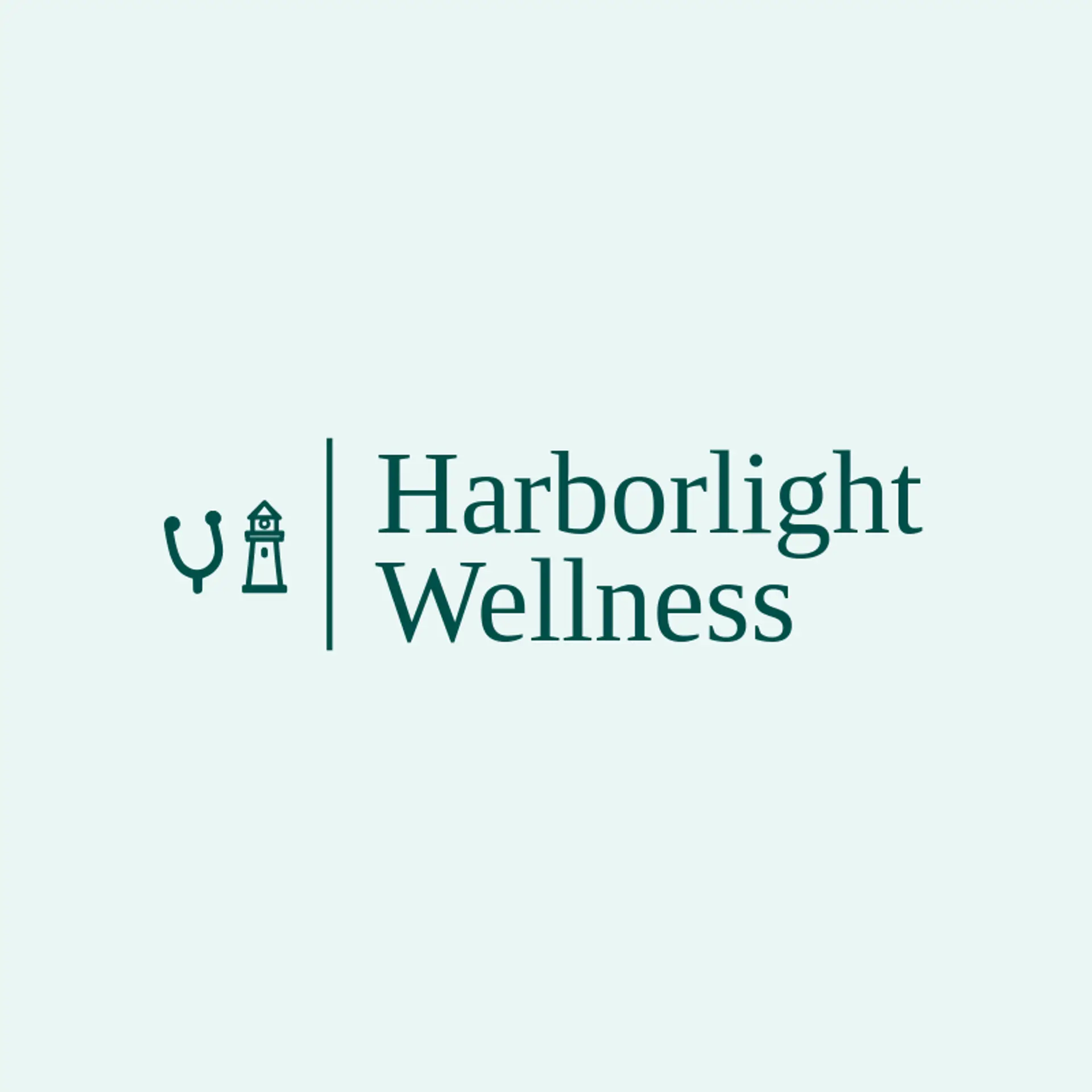 Harborlight Wellness logo for stethoscope