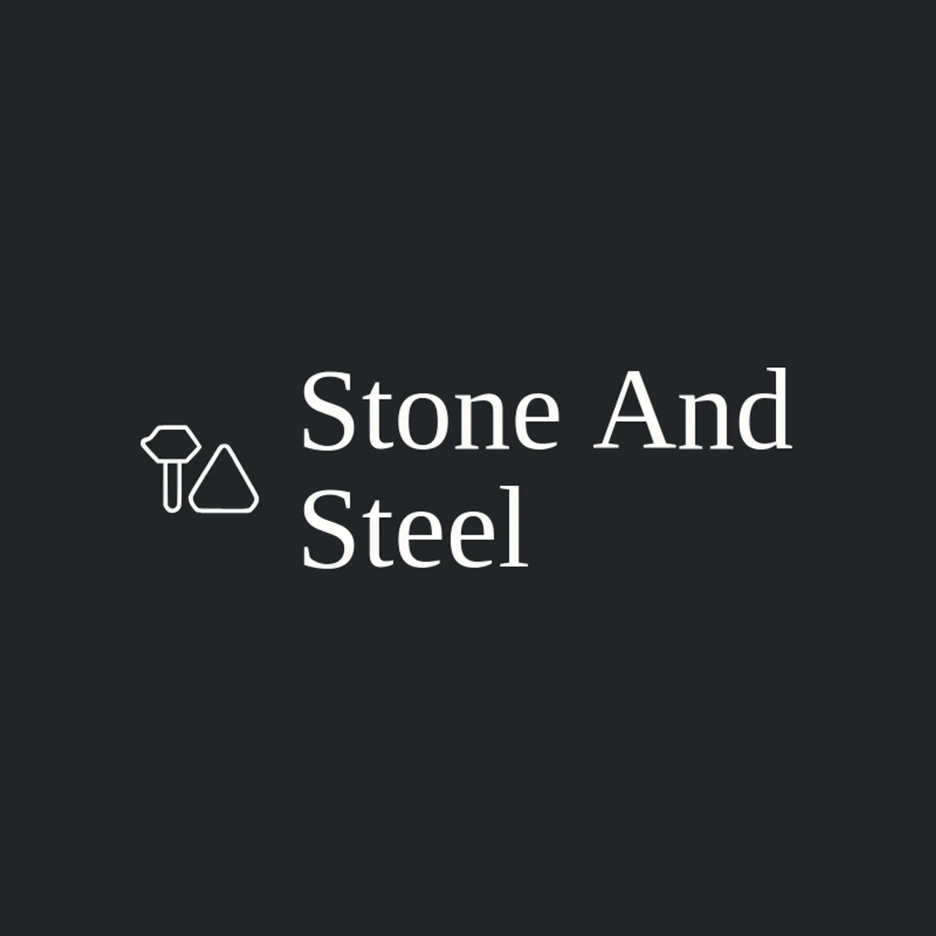 Stone and Steel logo for tool