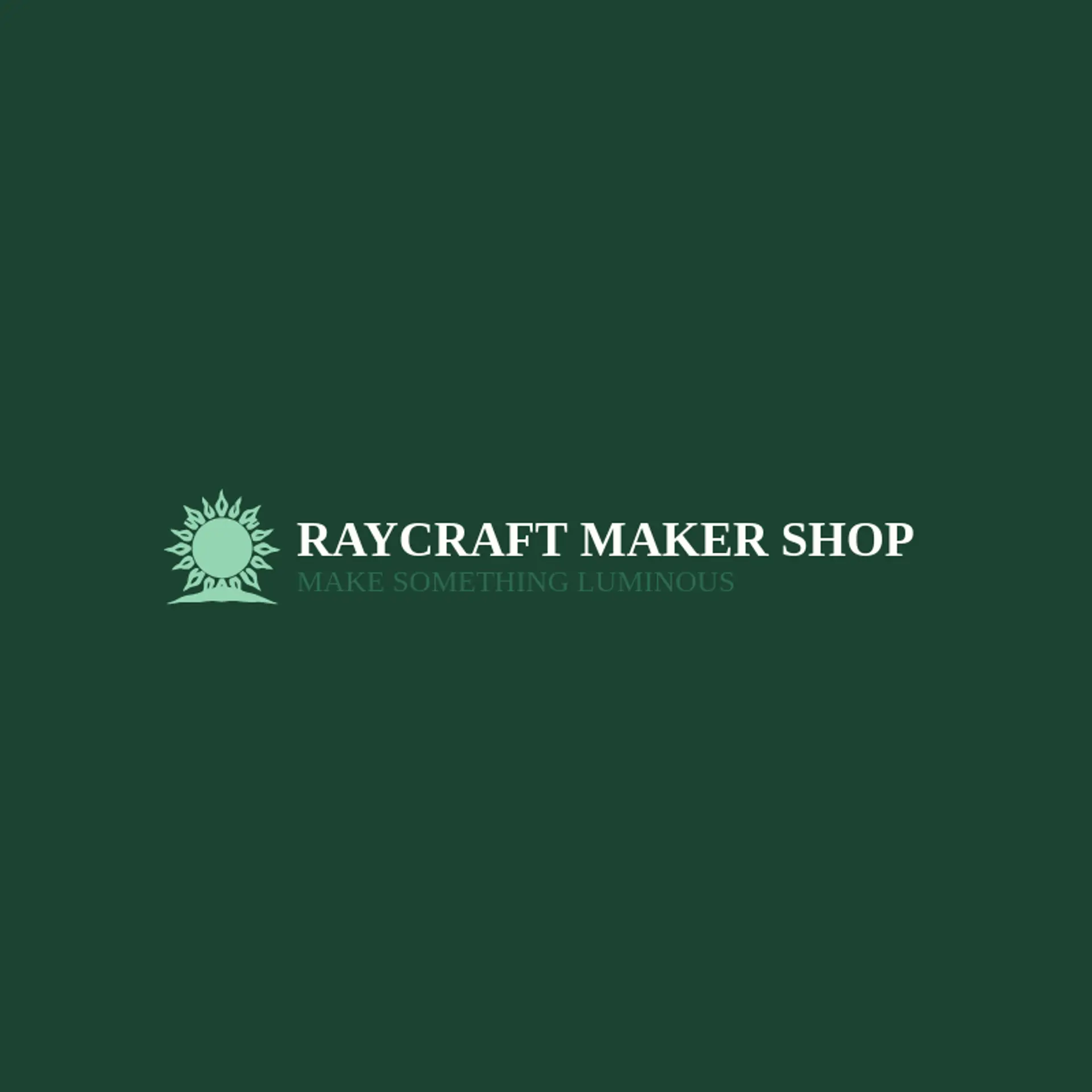 Raycraft Maker Shop logo for rays