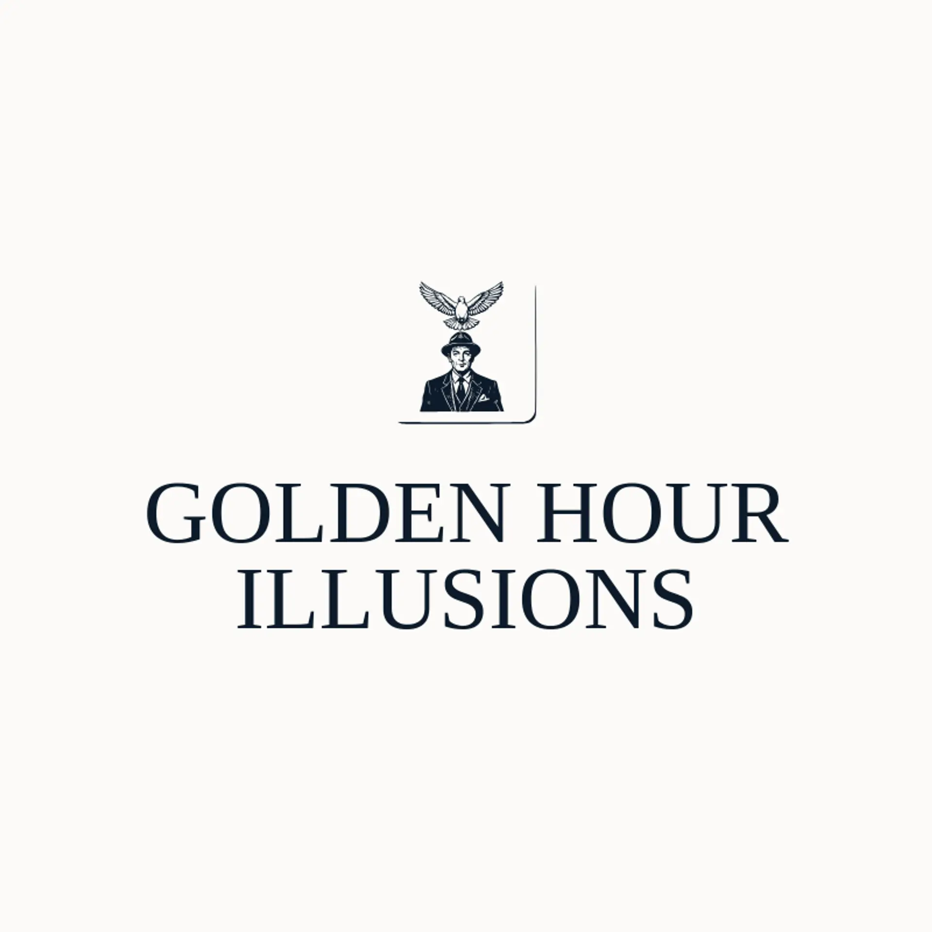 Golden Hour Illusions logo for magician