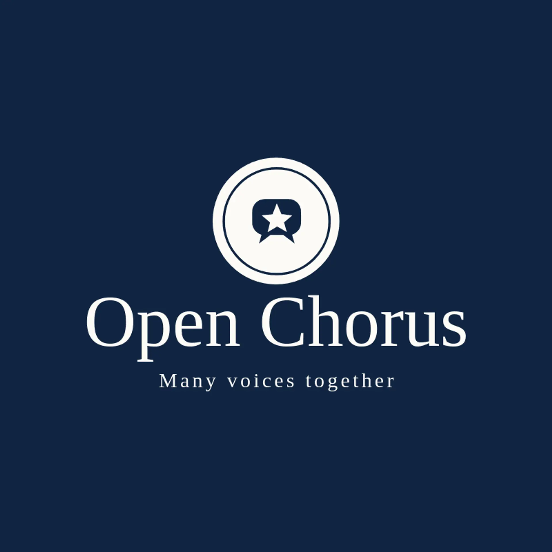 Open Chorus logo for social