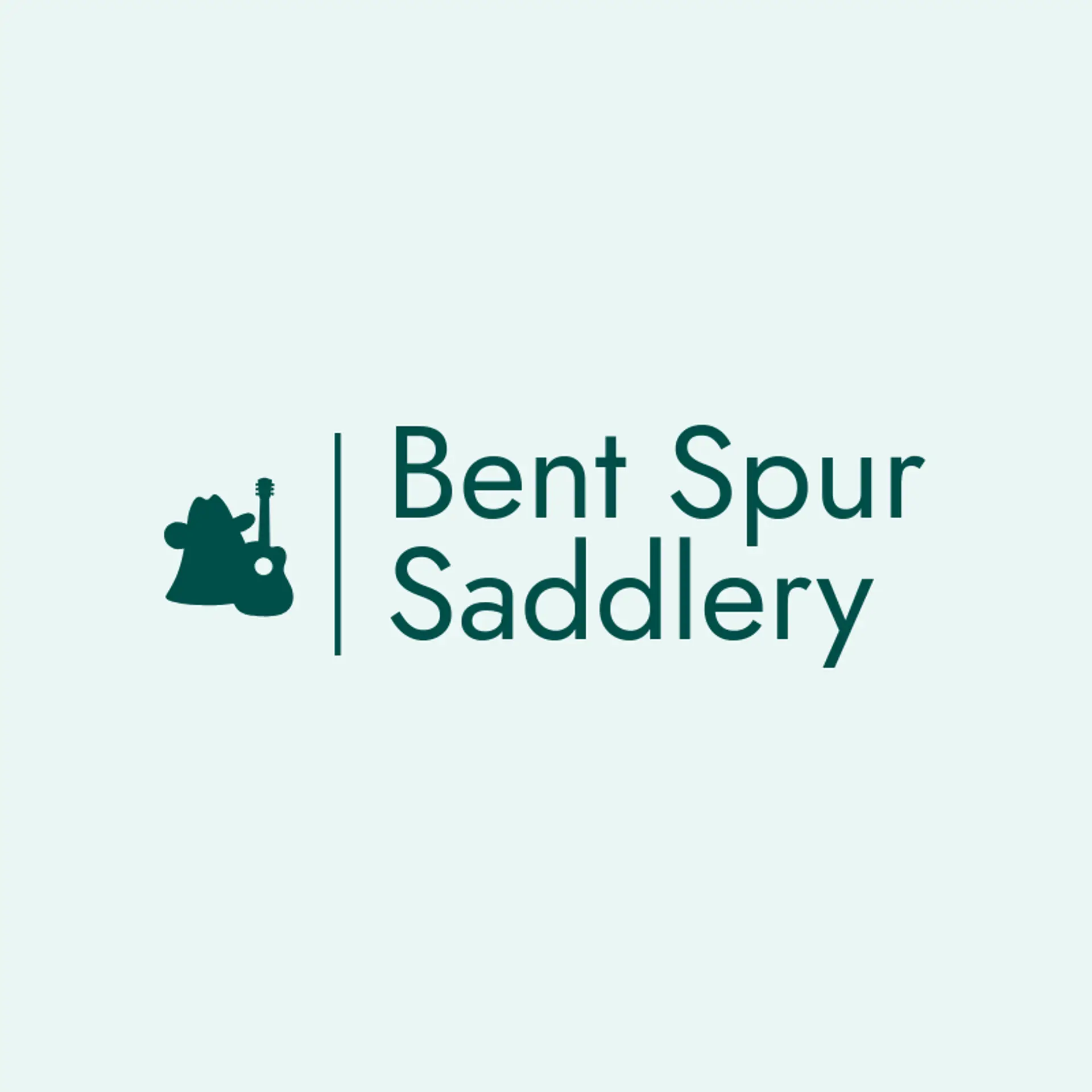 Bent Spur Saddlery logo for cowboy hat
