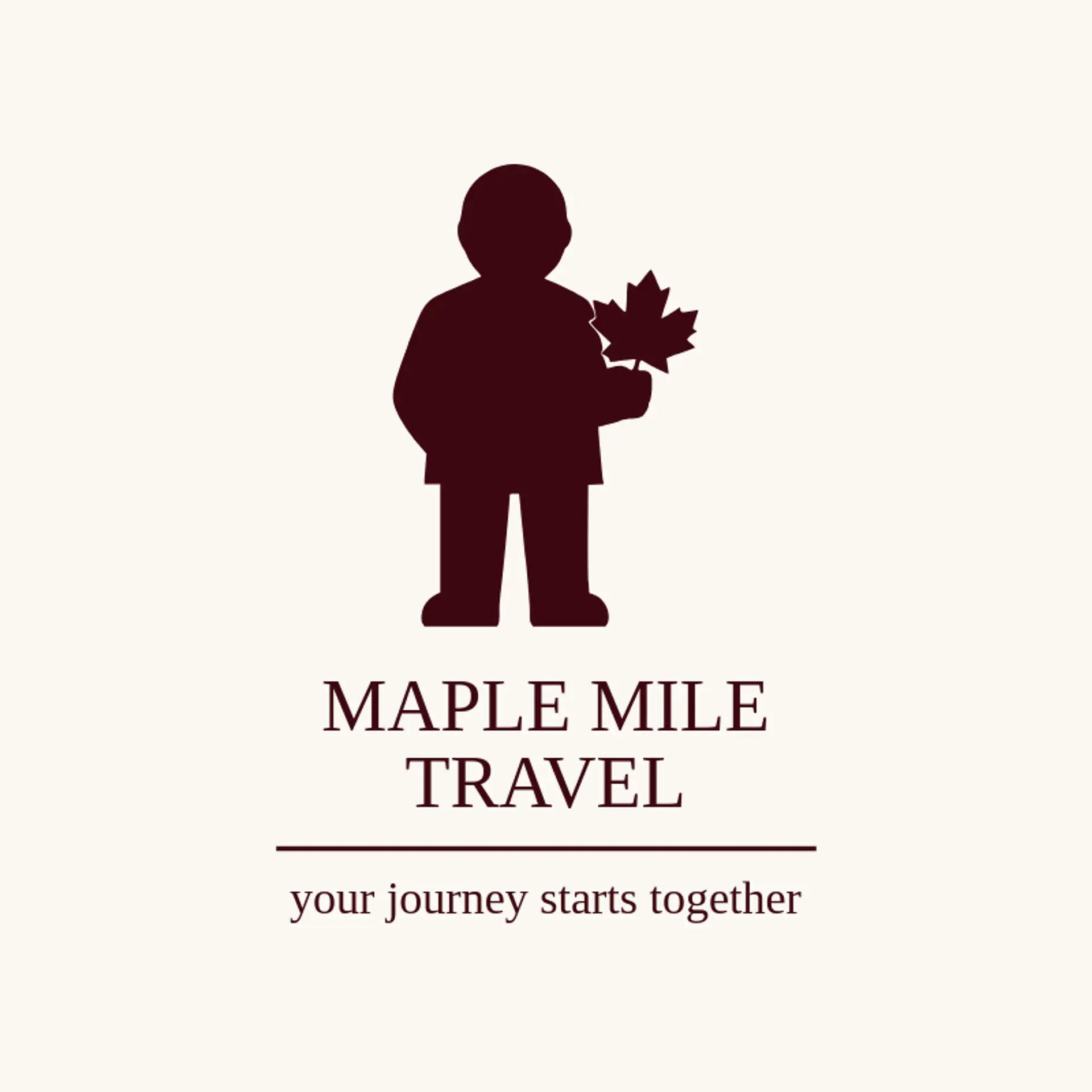 Maple Mile Travel logo for travel agent