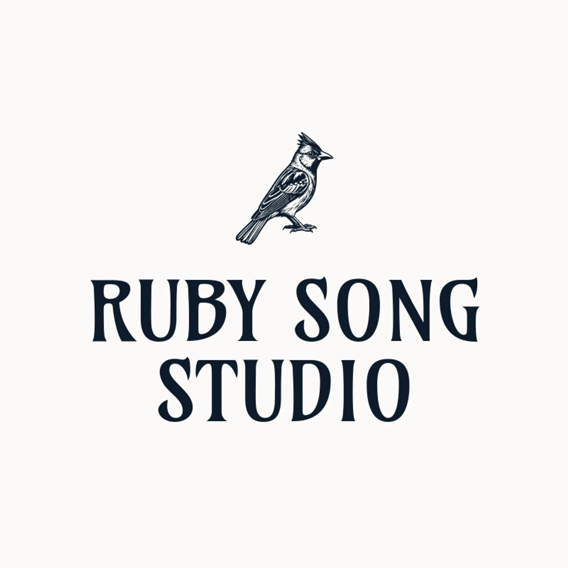 Ruby Song Studio logo for cardinal