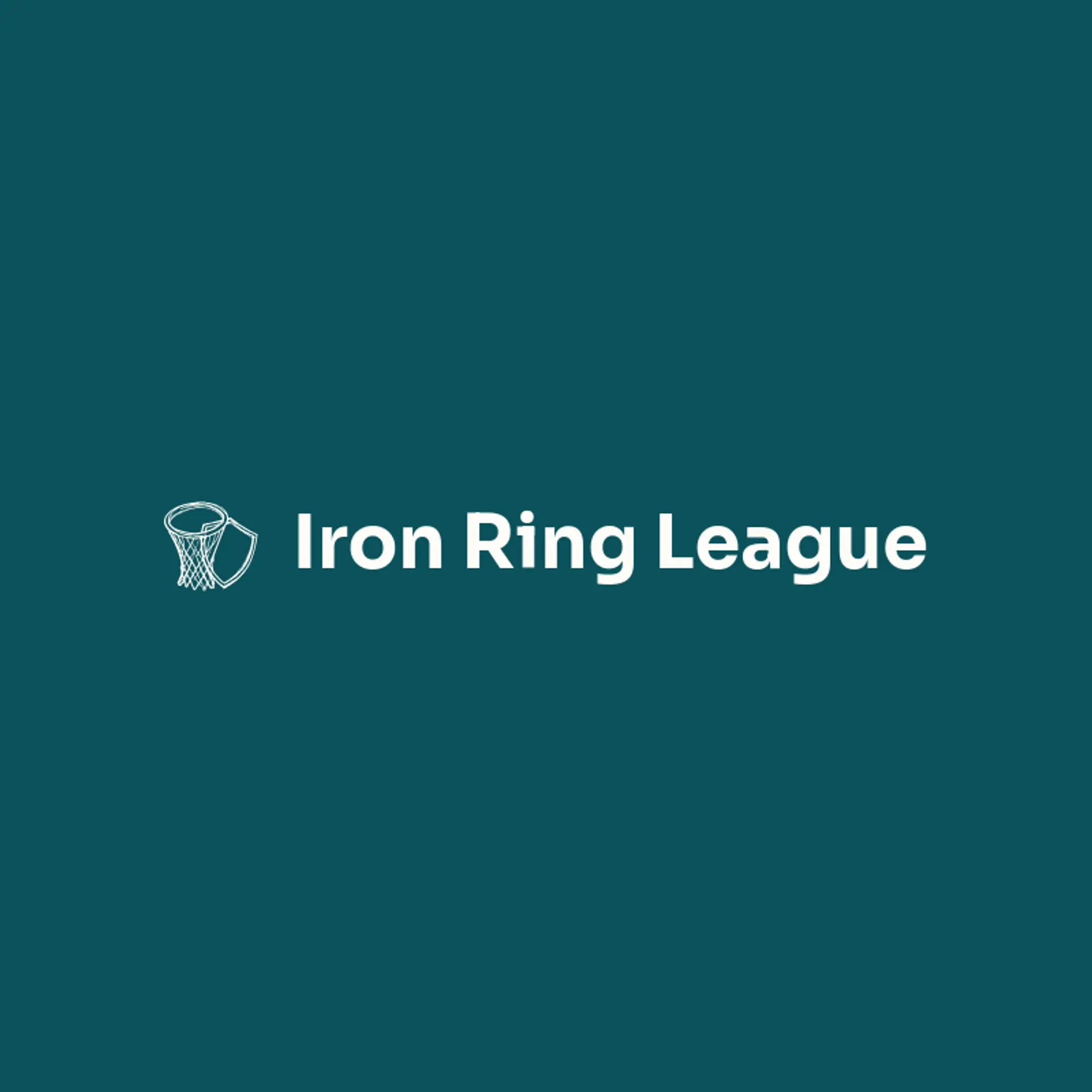 Iron Ring League logo for netball