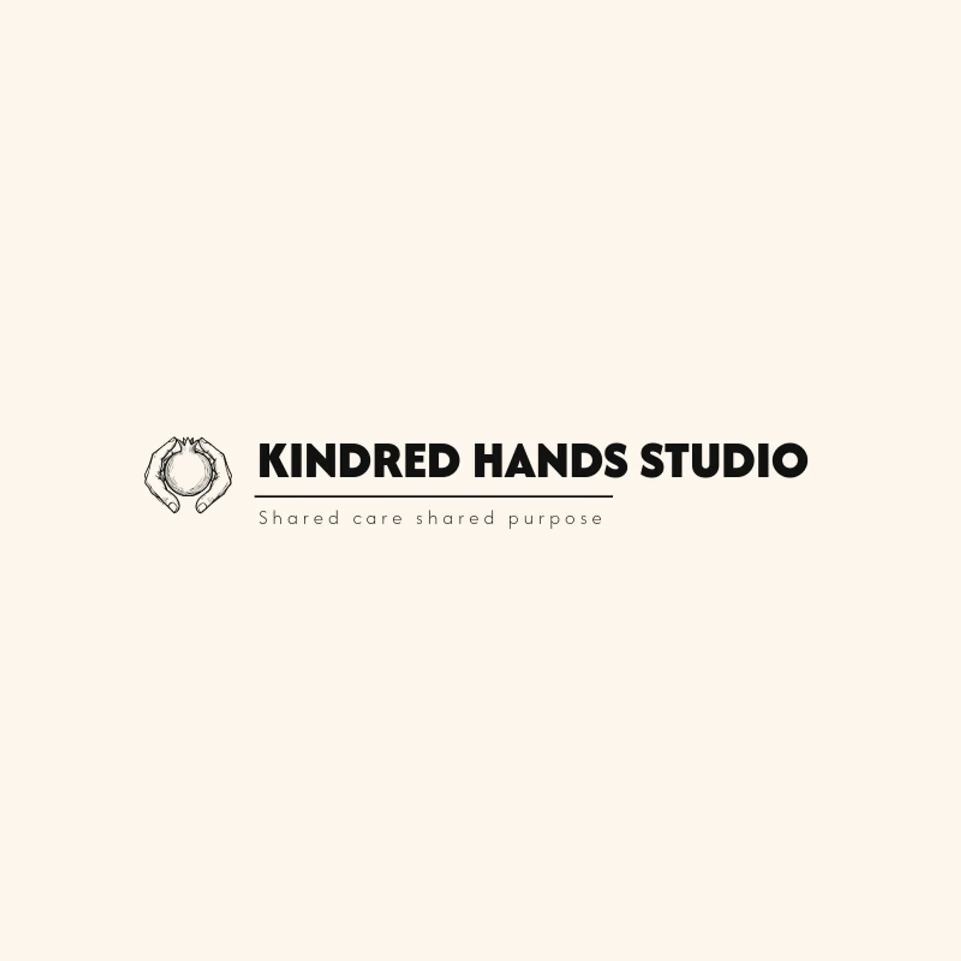 Kindred Hands Studio logo for jewish
