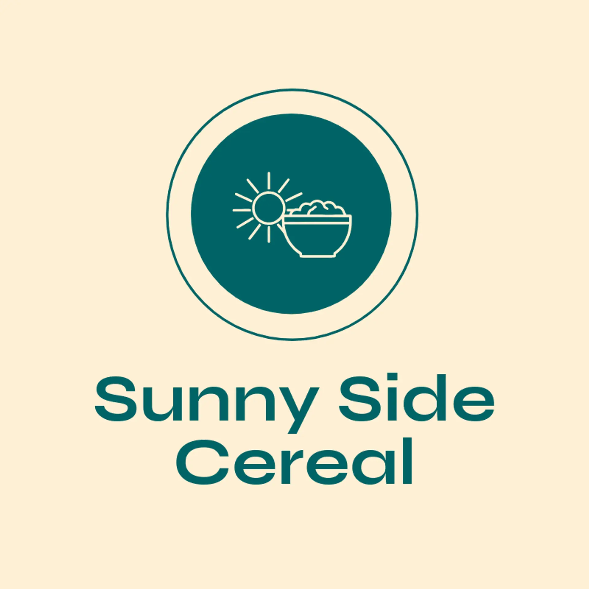 Sunny Side Cereal logo for cereal