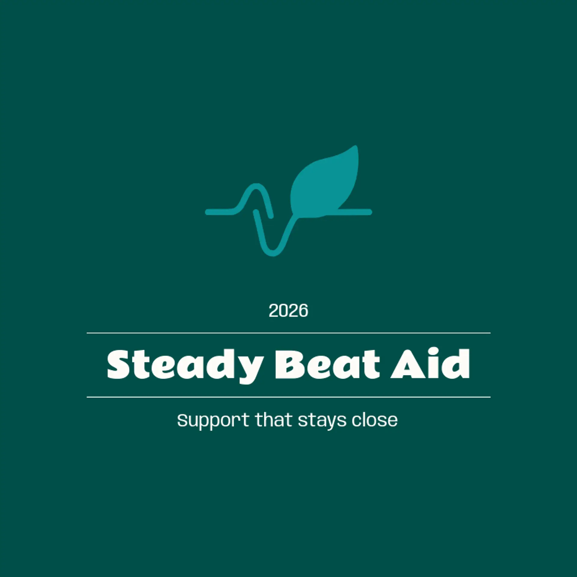Steady Beat Aid logo for first aid