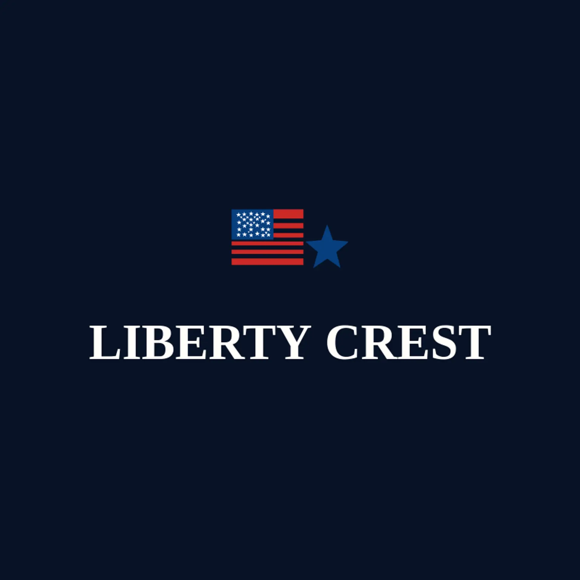 Liberty Crest logo for usa flag