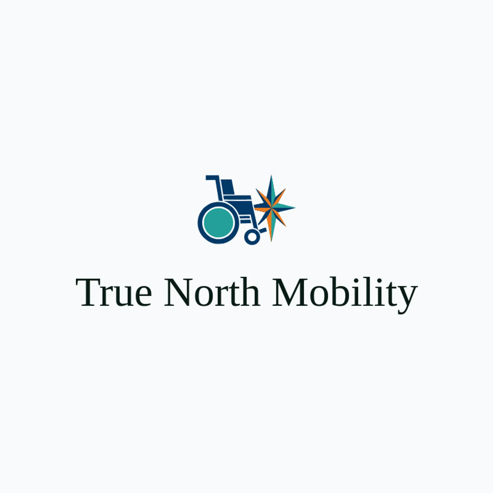 True North Mobility logo for wheelchair