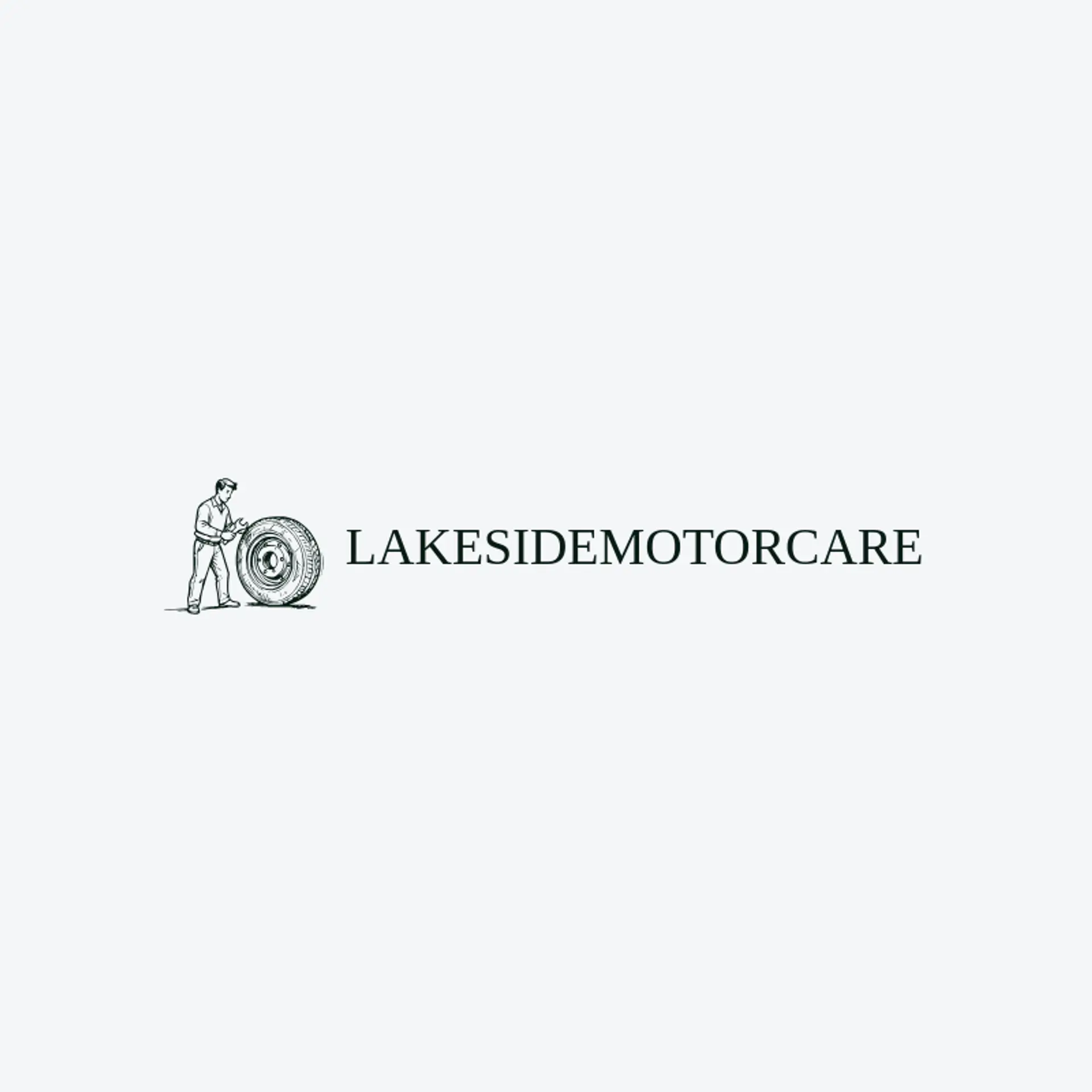 Lakeside Motor Care logo for car mechanic