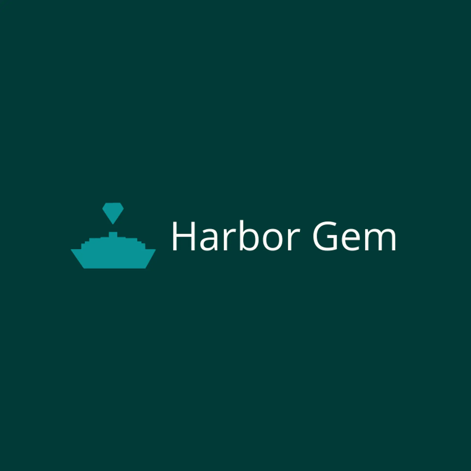 Harbor Gem logo for cruise ship