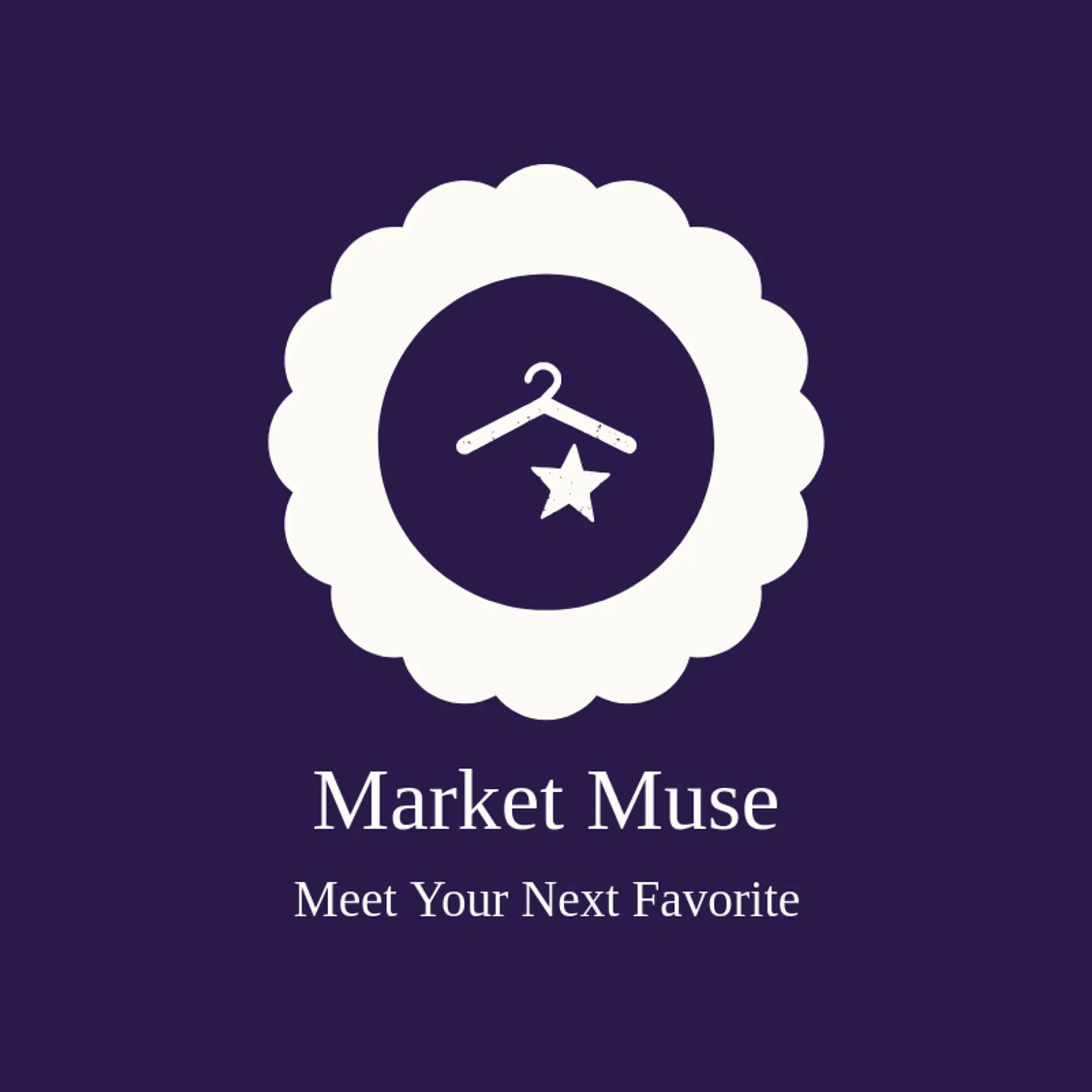 Market Muse logo for clothing store
