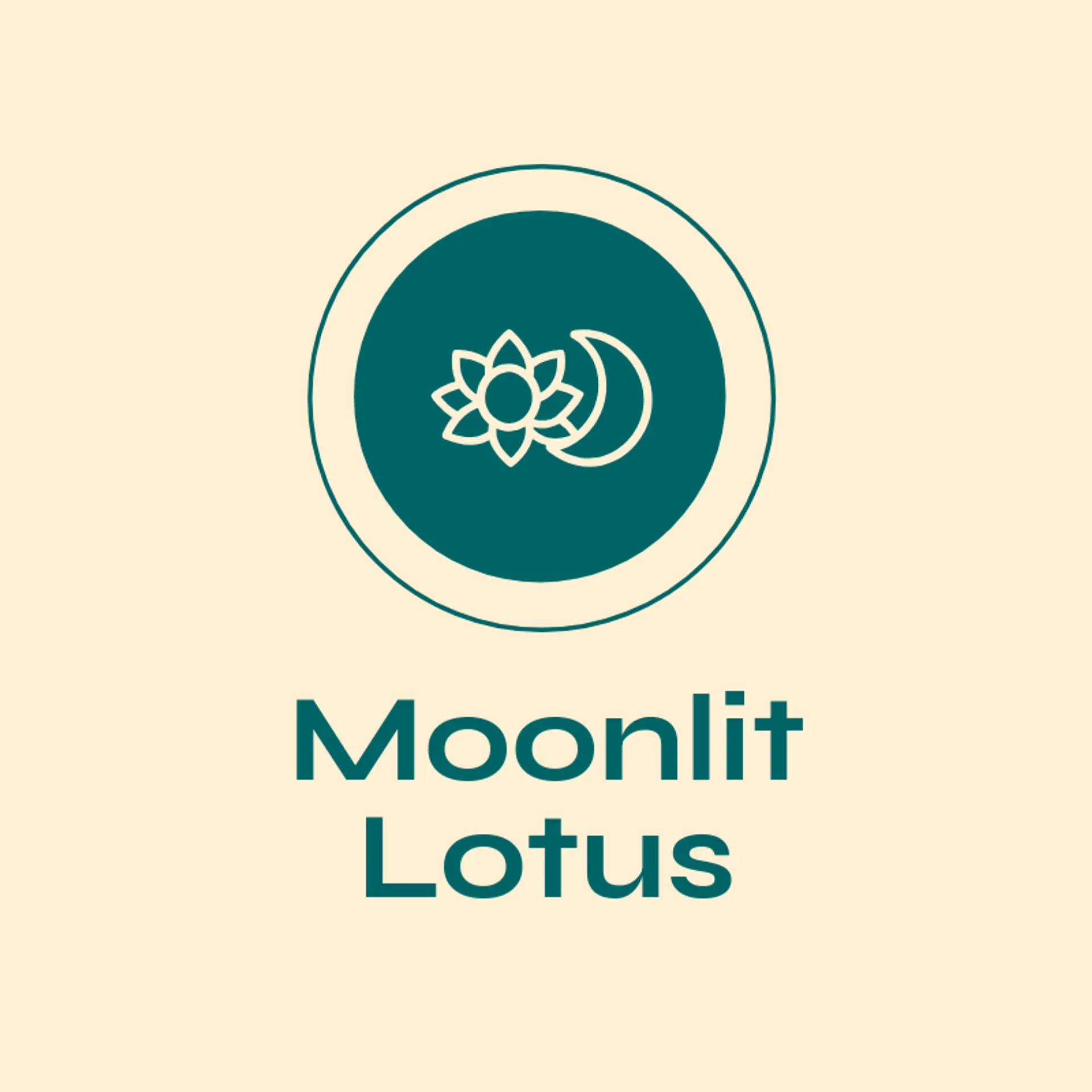 Moonlit Lotus logo for lotus