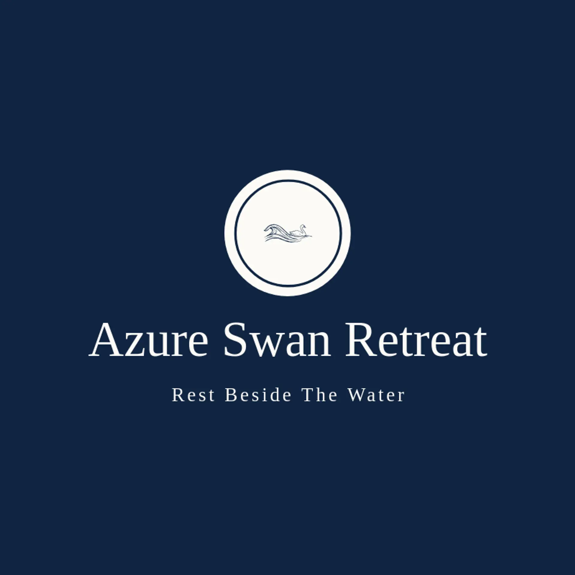 Azure Swan Retreat logo for swan